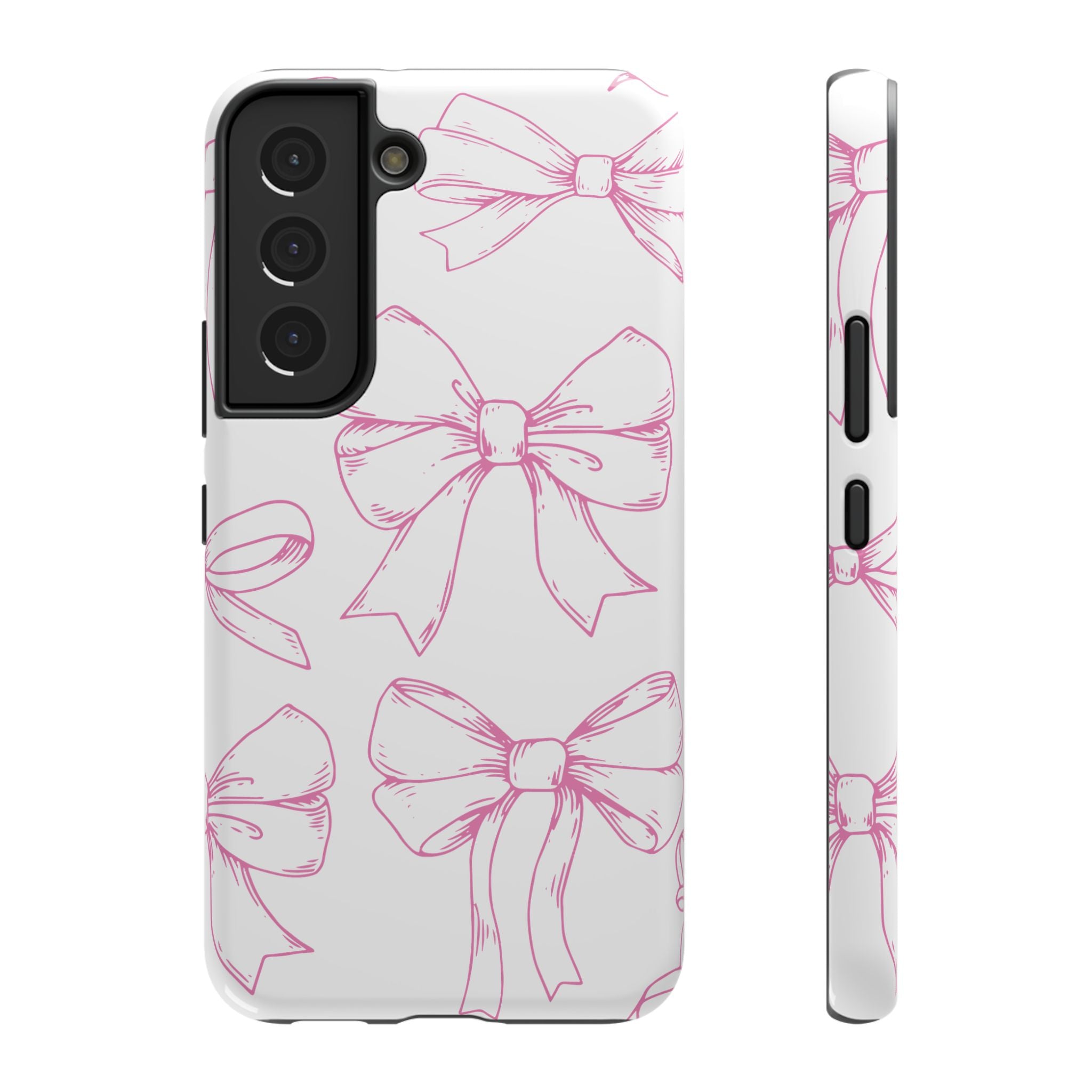 Customizable: Cute Bow Pattern Phone Case