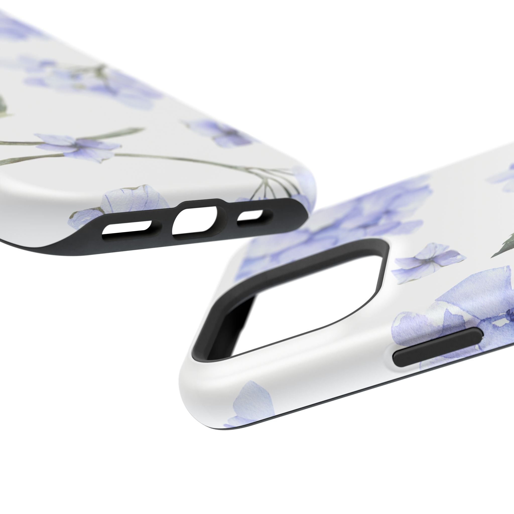 Customizable: Floral Purple Hydrangea Impact-Resistant Phone Case