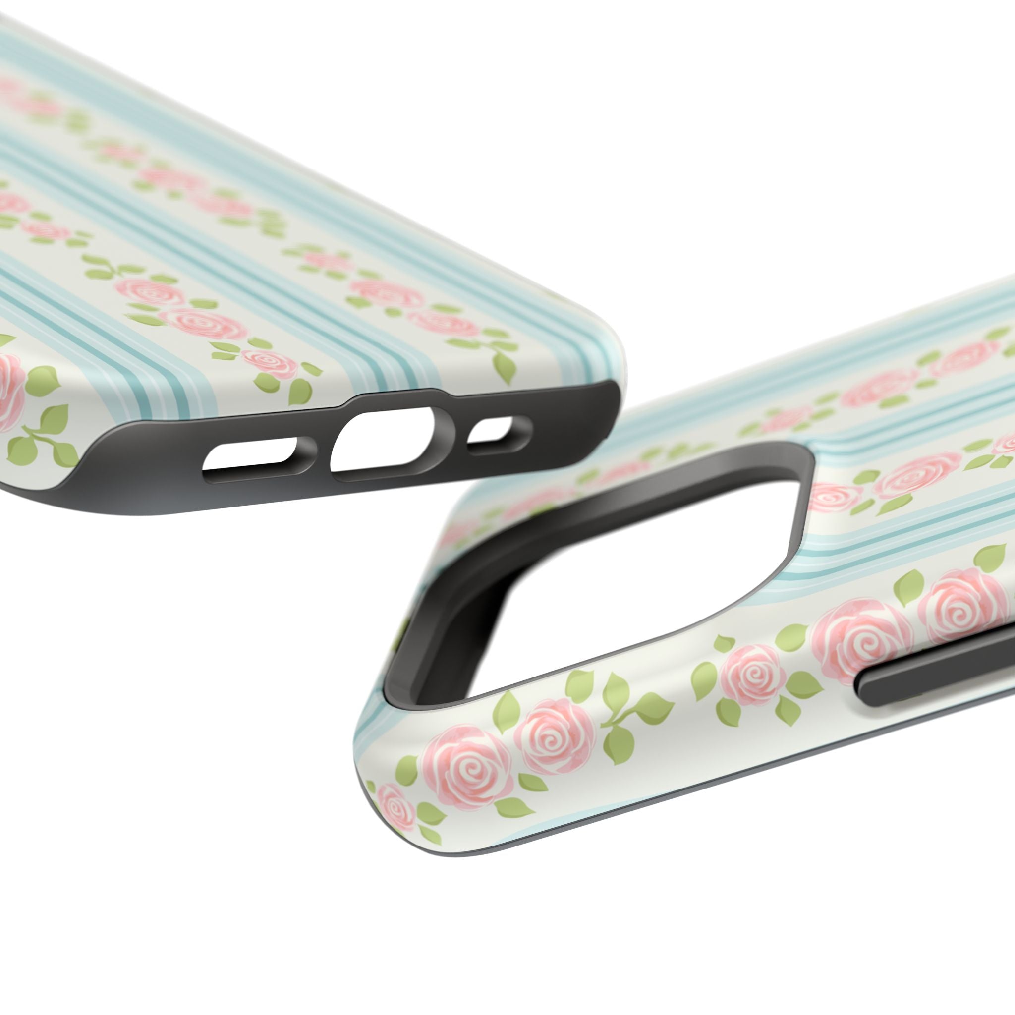 Customizable: Floral Impact-Resistant Phone Case
