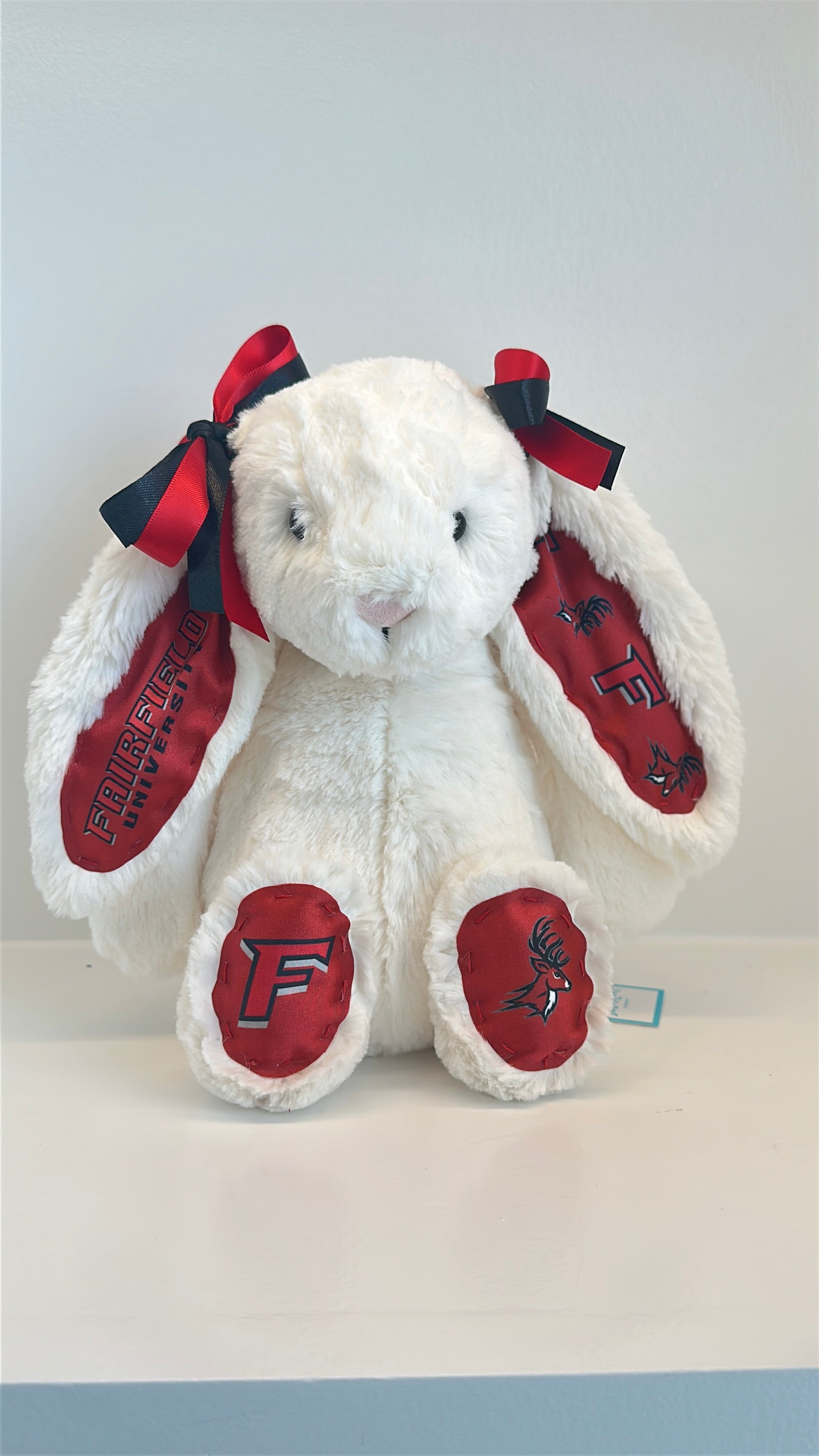 Fairfield University Custom College Jellycat Bashful Bunny