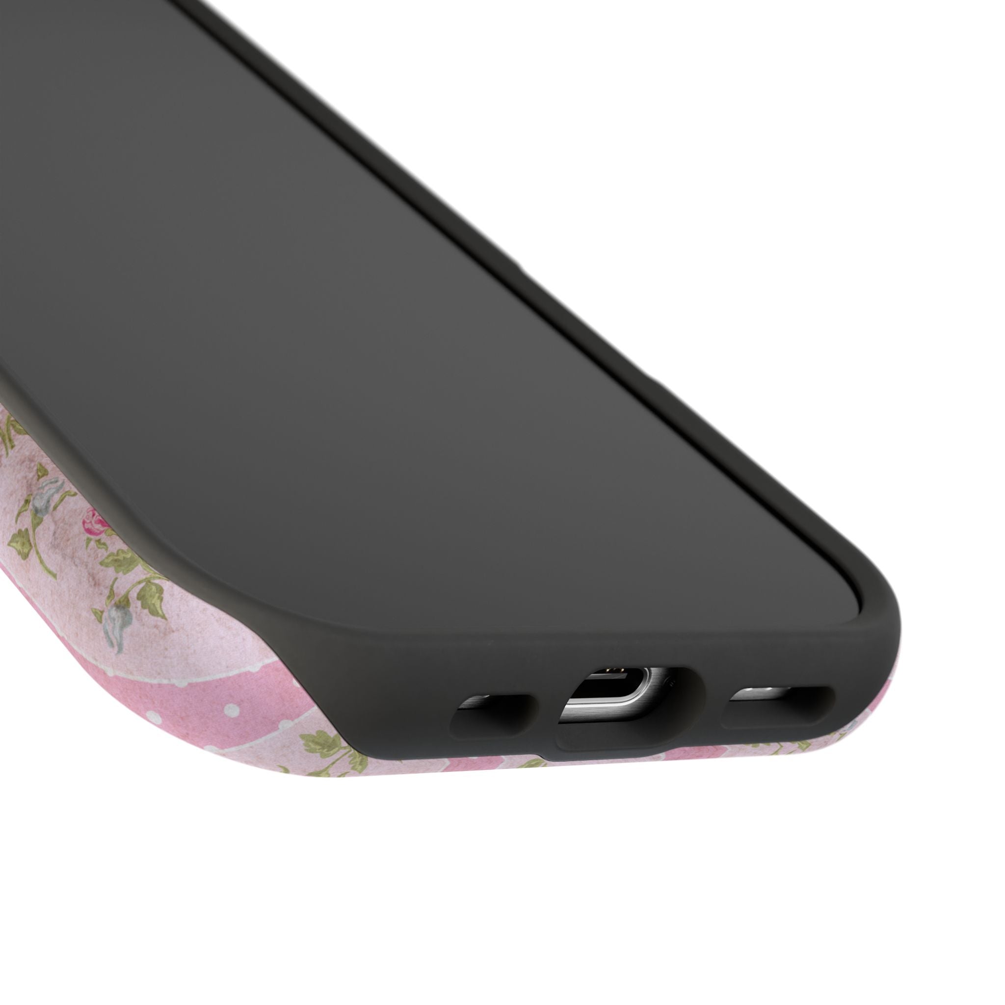 Impact-Resistant Phone Case, Inspirational Quote Case, Gift for Her, Bible Verse Decor, Floral Design Phone Cover