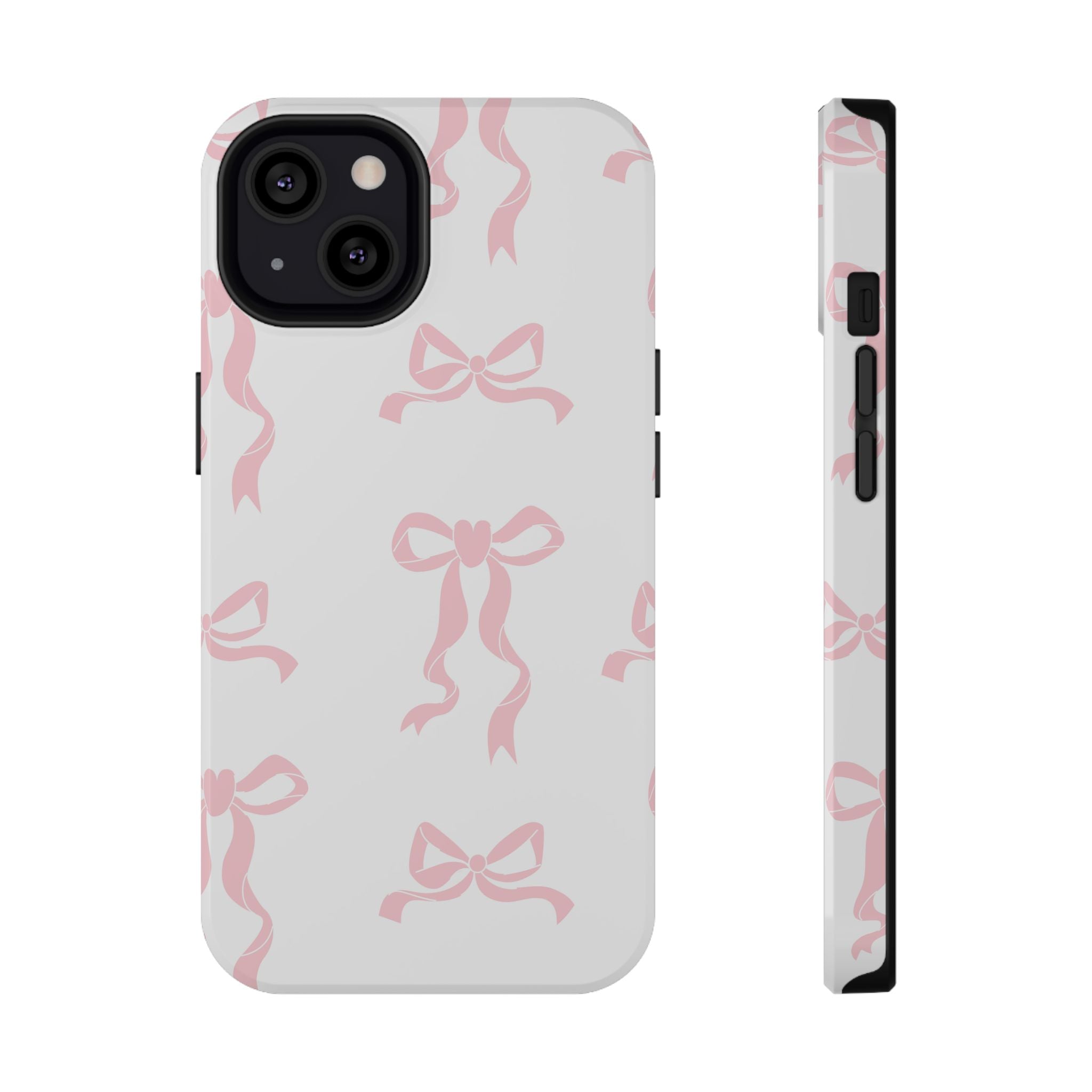 Customizable Cute Bow Pattern Phone Case