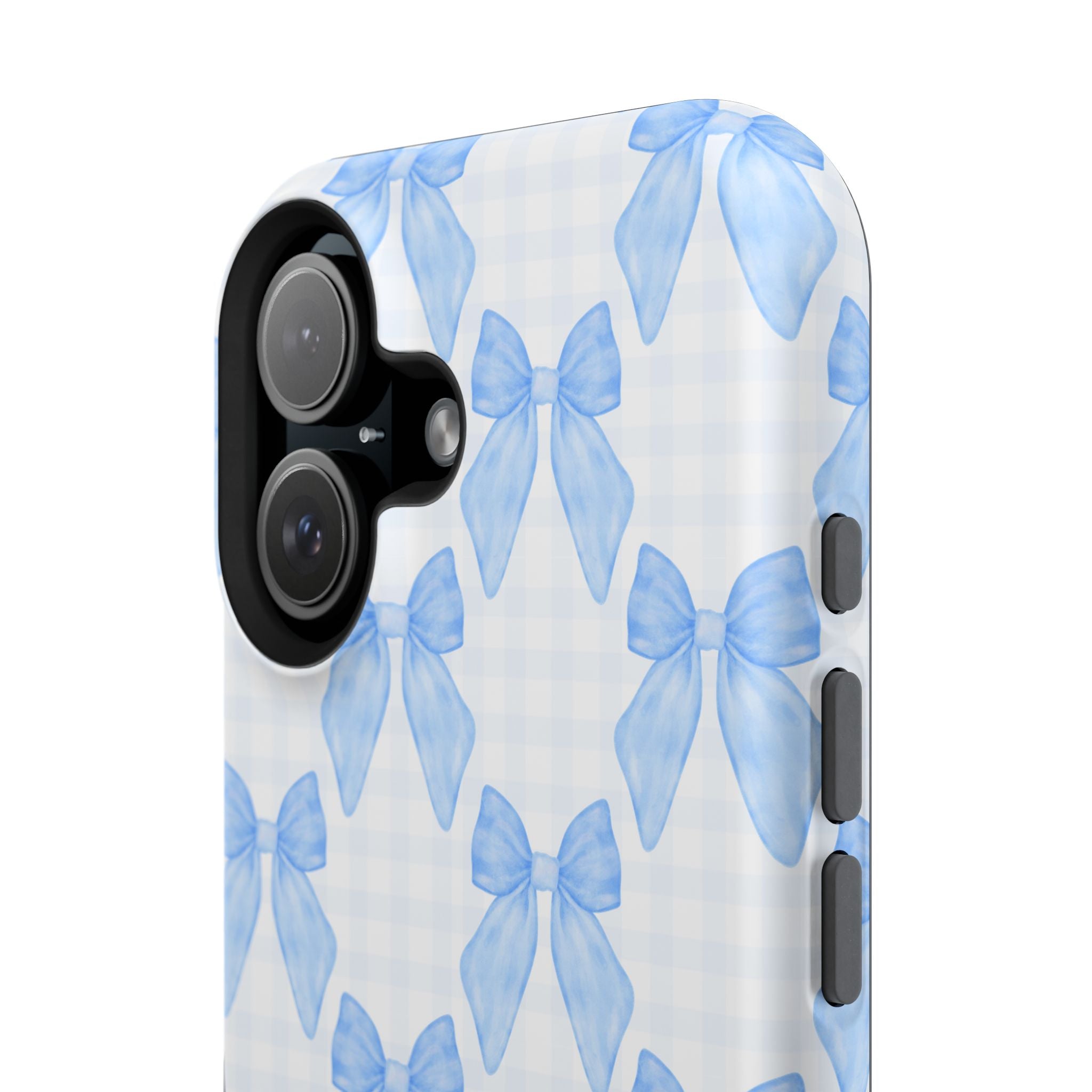 Customizable: Charming Bow Pattern Phone Case
