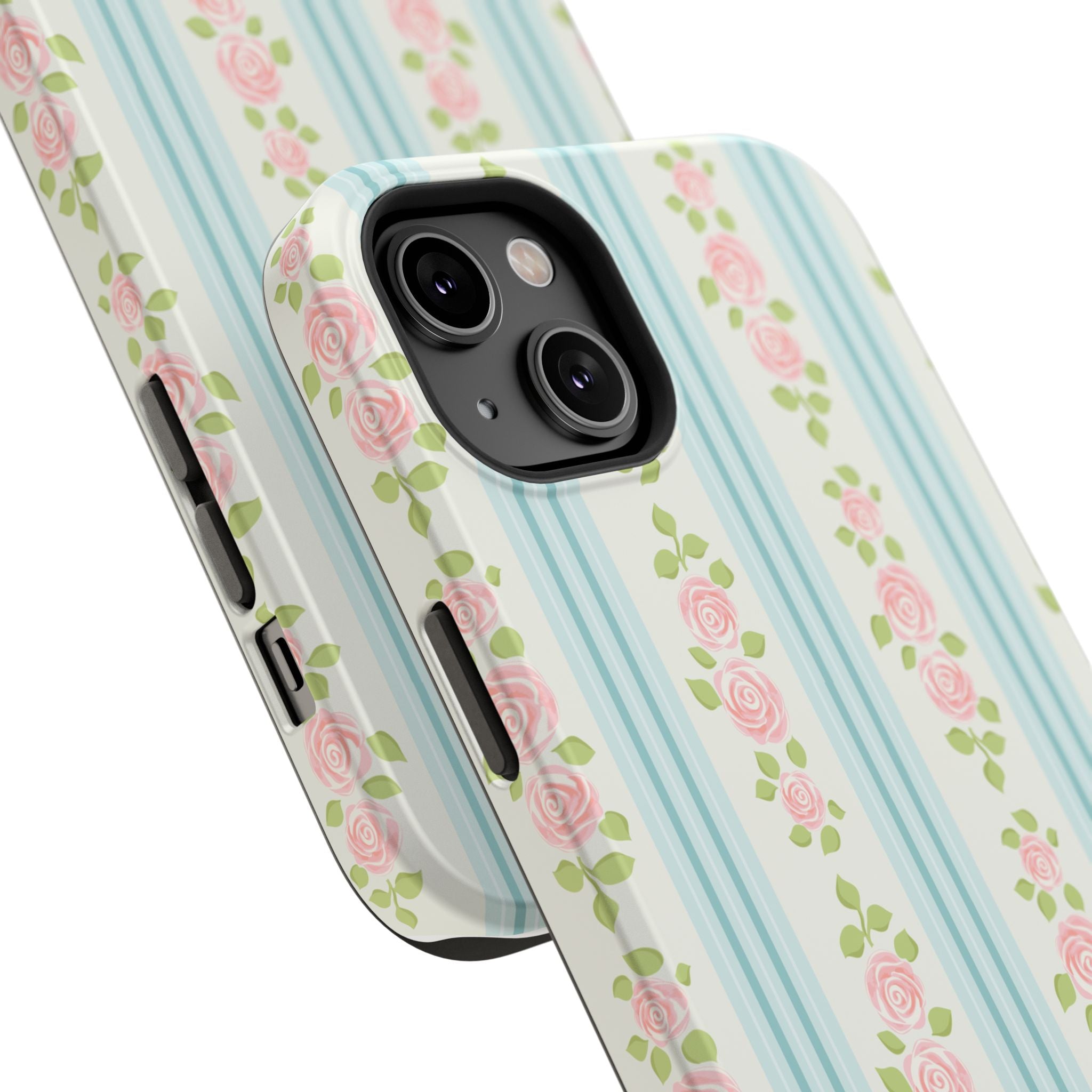 Customizable: Floral Impact-Resistant Phone Case