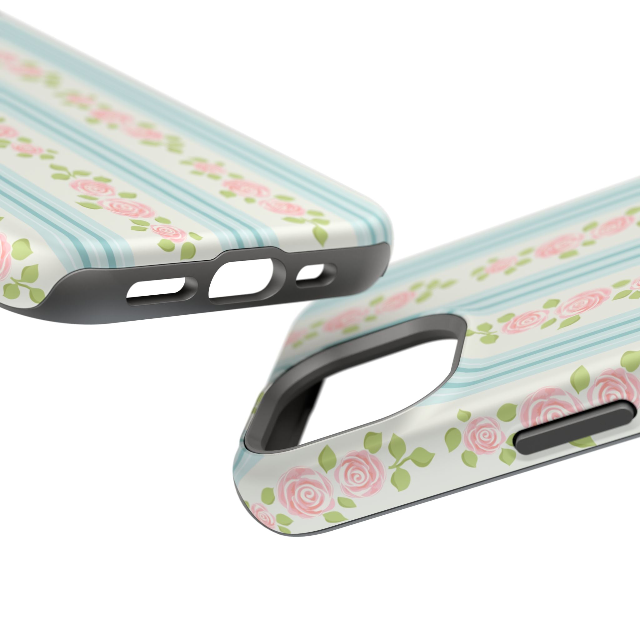 Customizable: Floral Impact-Resistant Phone Case