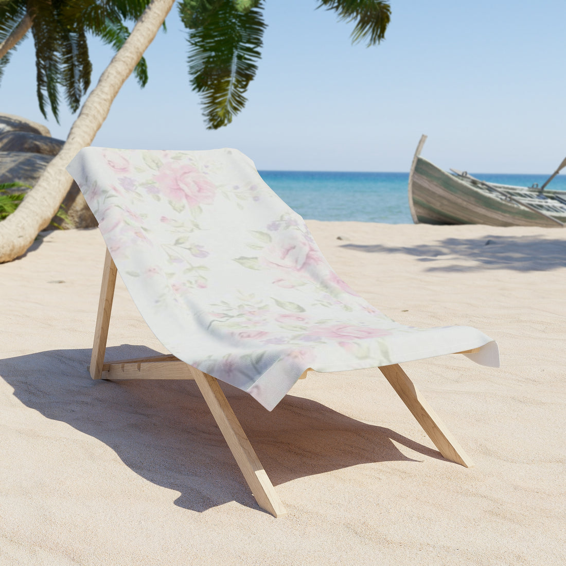Floral Beach Towel | Summer Essentials, Vacation Gear, Bachelorette Parties, Dorm/Apartment