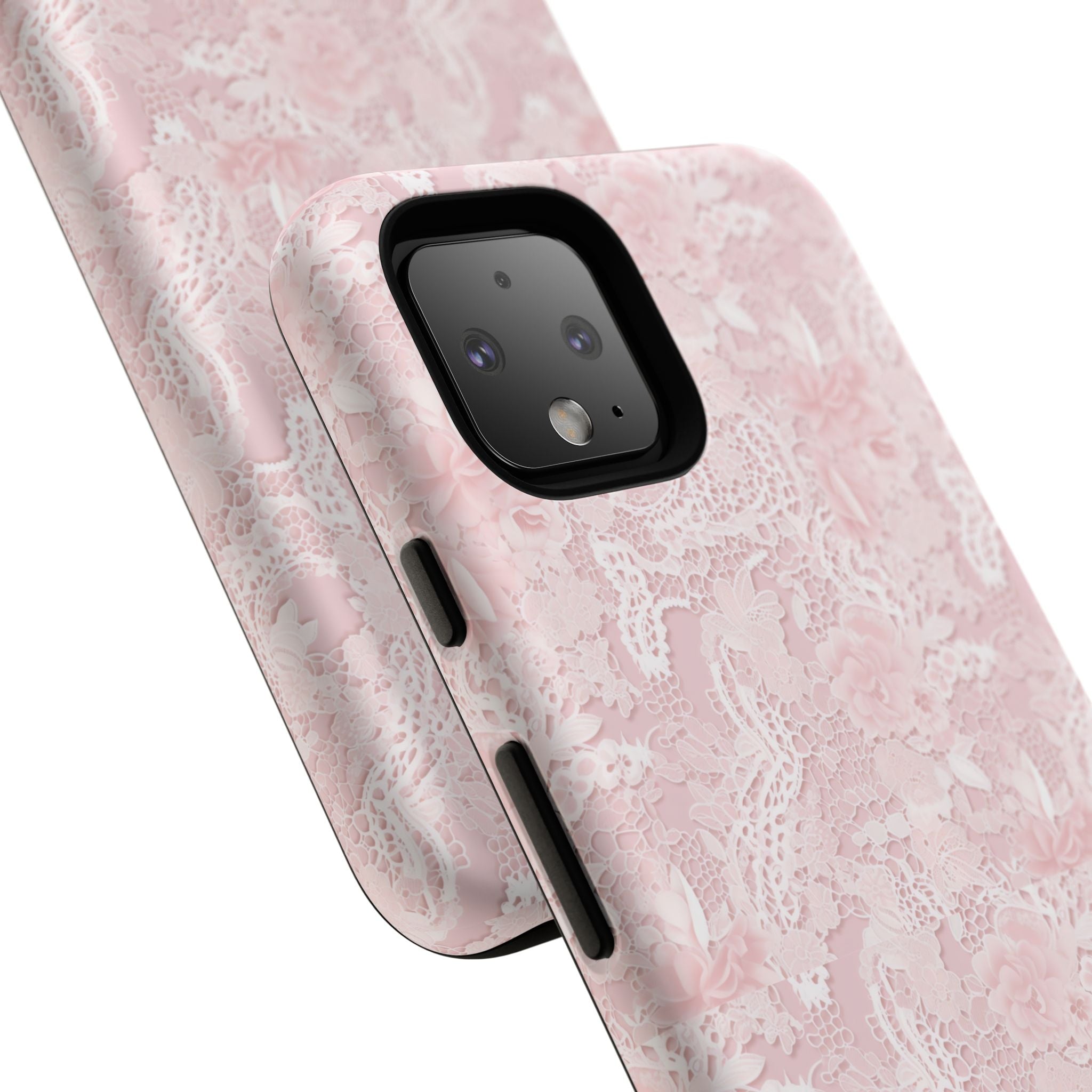 Customizable: Pink Floral Phone Case, Stylish Tough Cases, Unique Gift for Her, Cute Phone Accessories, Floral Tech Cover
