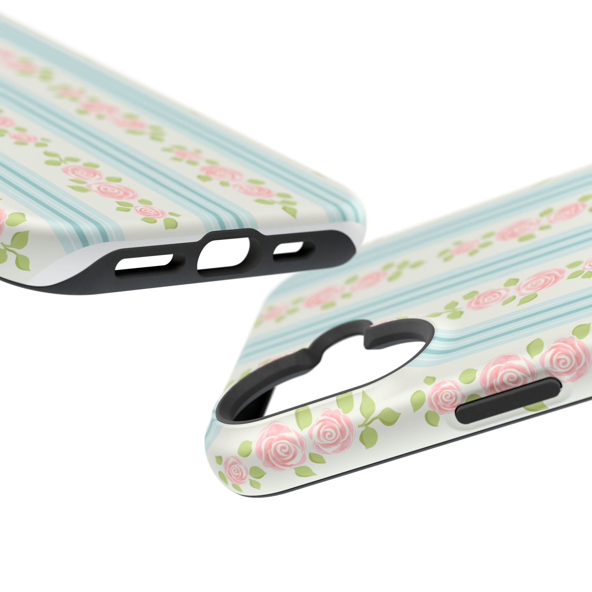 Customizable: Floral Impact-Resistant Phone Case