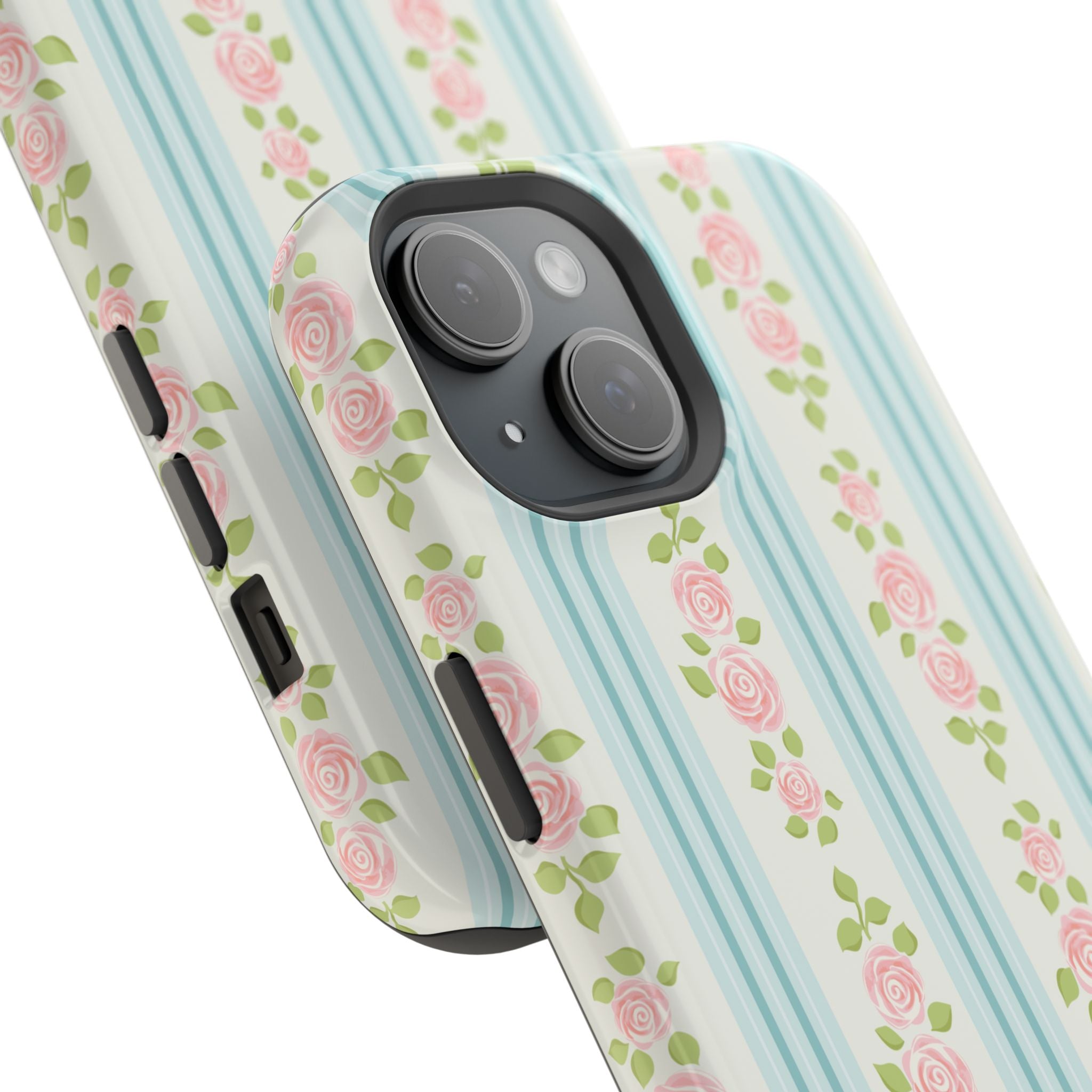 Customizable: Floral Impact-Resistant Phone Case