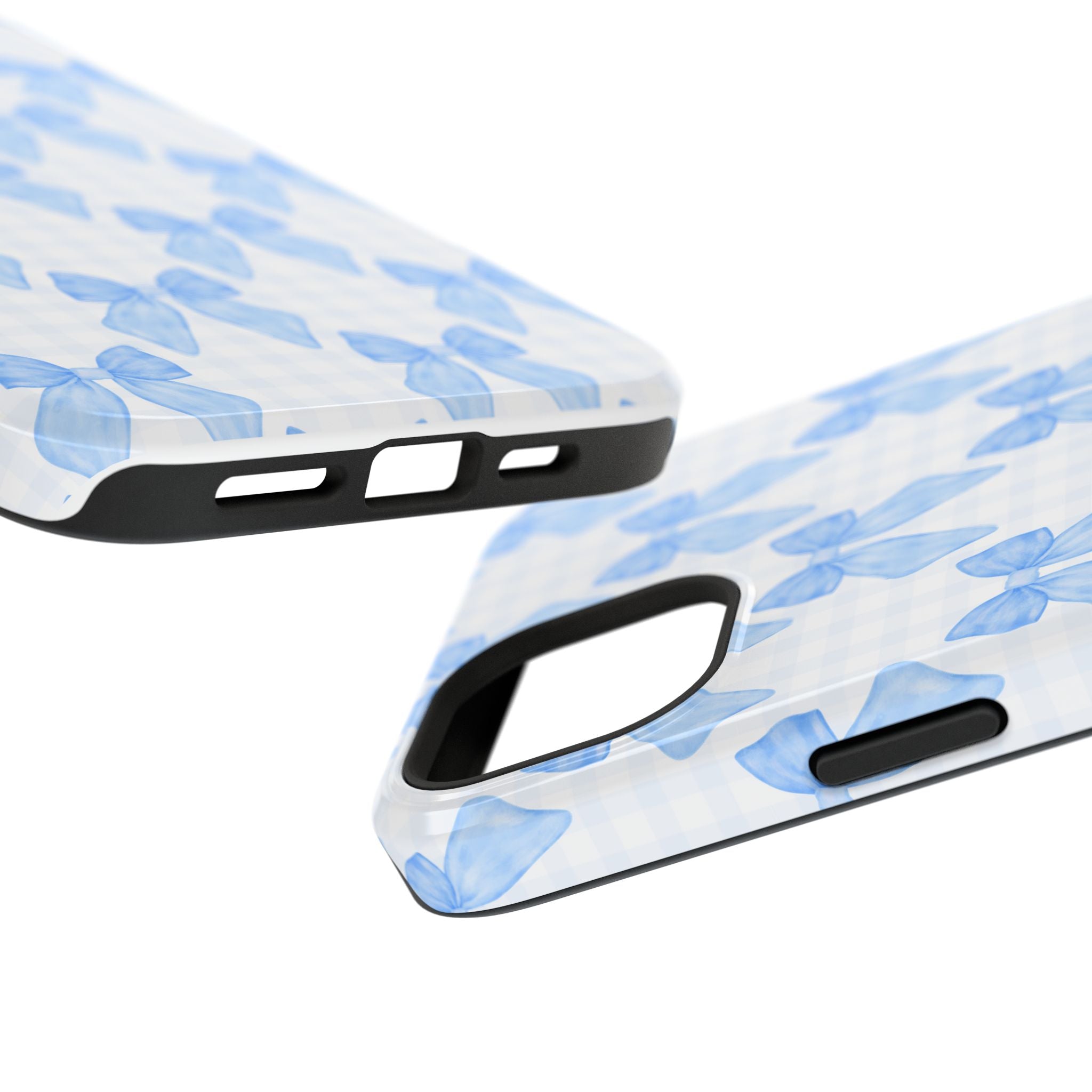 Customizable: Charming Bow Pattern Phone Case