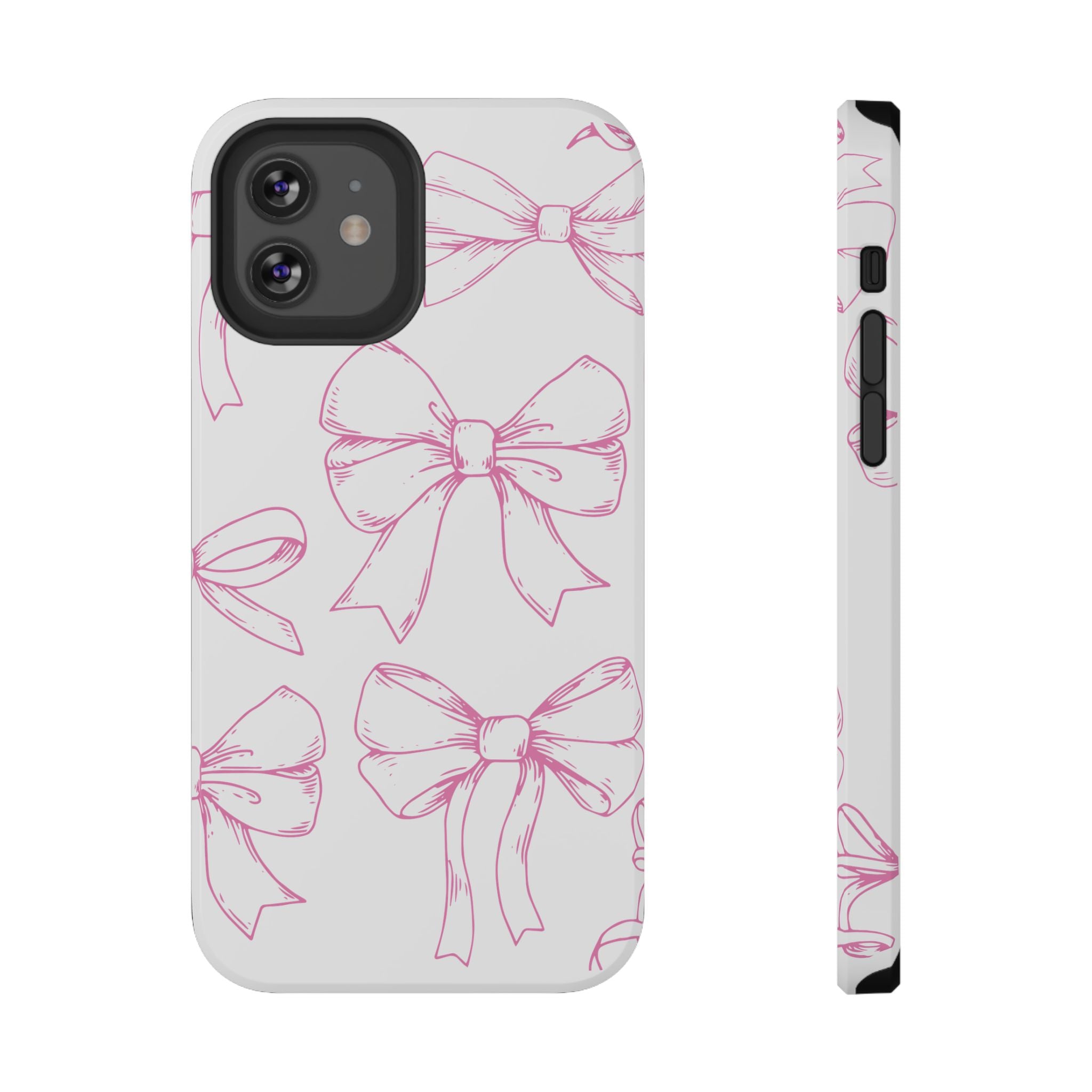 Customizable: Cute Bow Pattern Phone Case