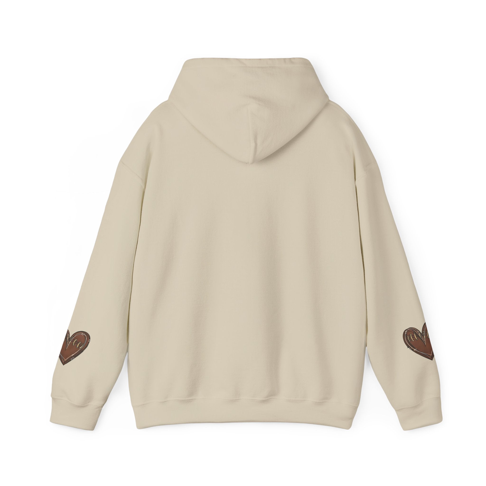 Football Heart Game Day Hoodie