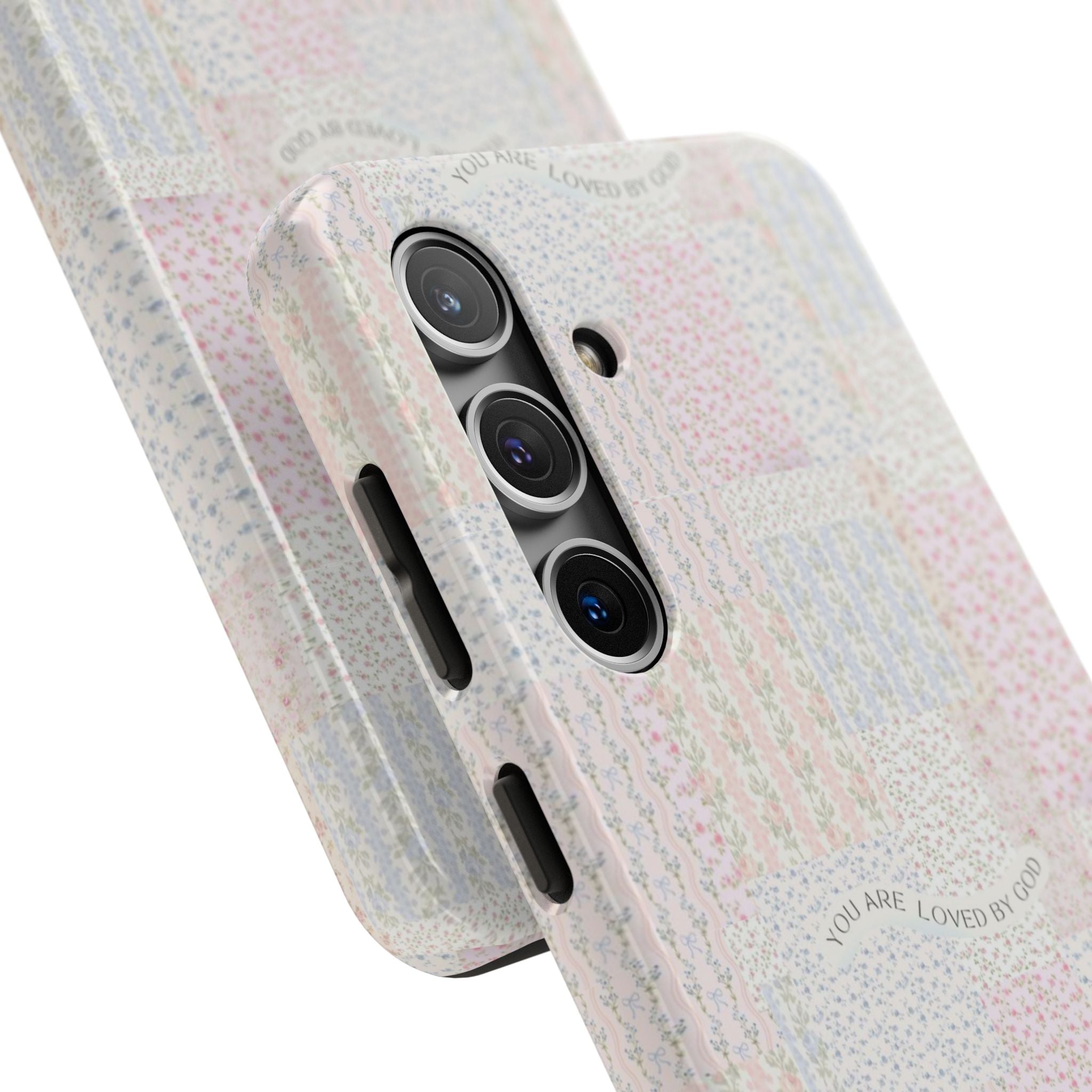 Floral Tough Phone Cases, Protective Phone Cover, Inspirational Tech Accessory, Gift for Her, Fashionable Phone Case, Unique Design