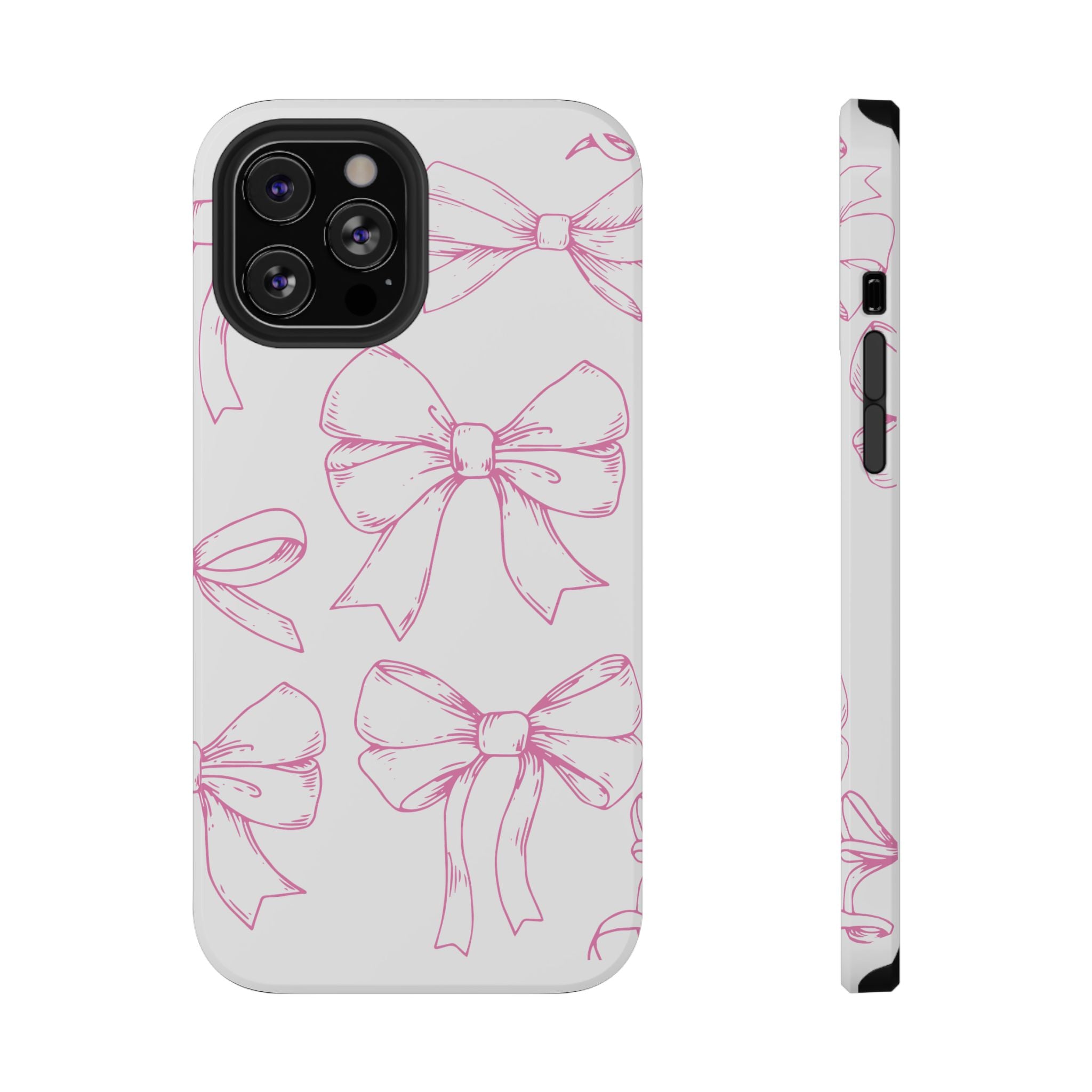 Customizable: Cute Bow Pattern Phone Case