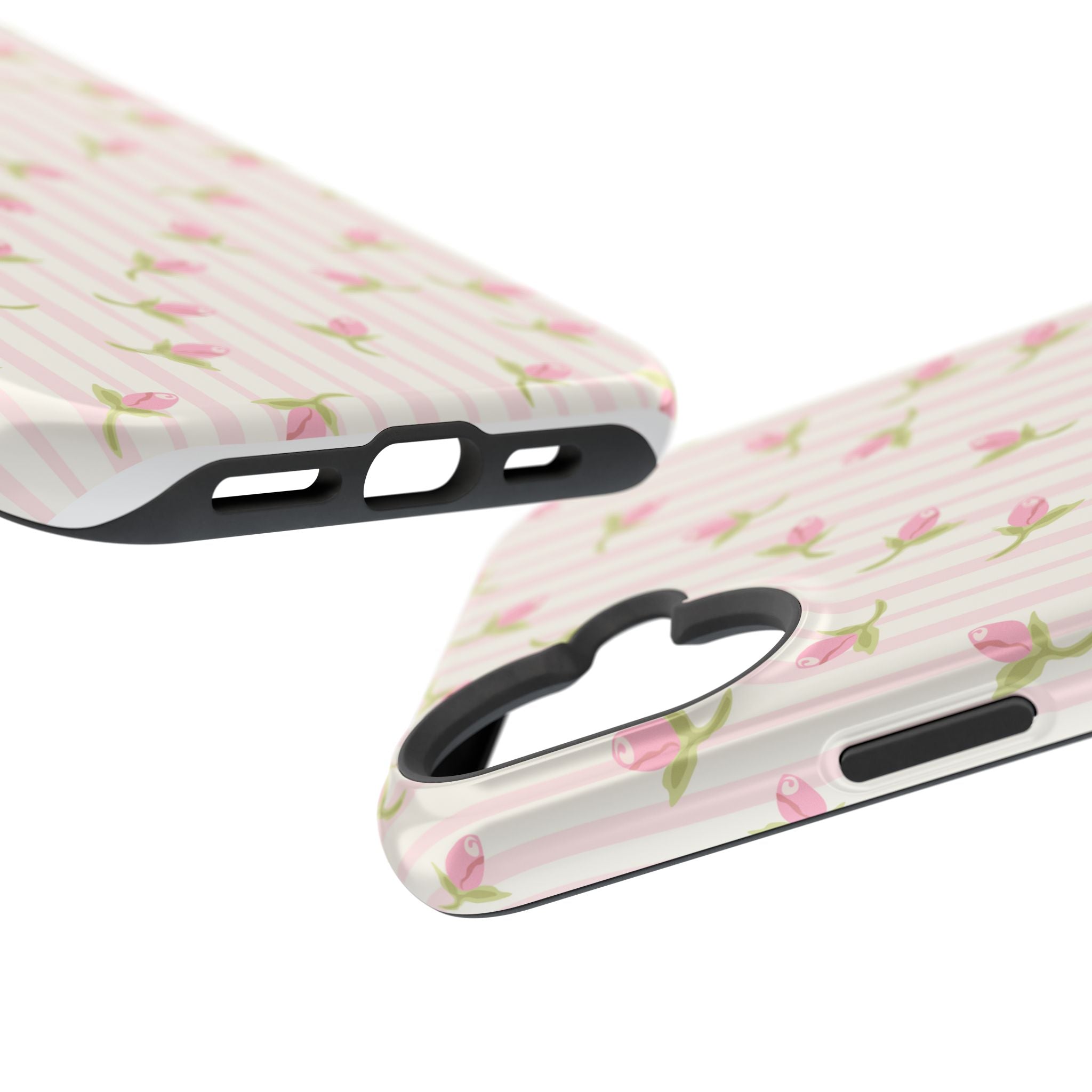 Customizable: Floral Impact-Resistant Phone Case