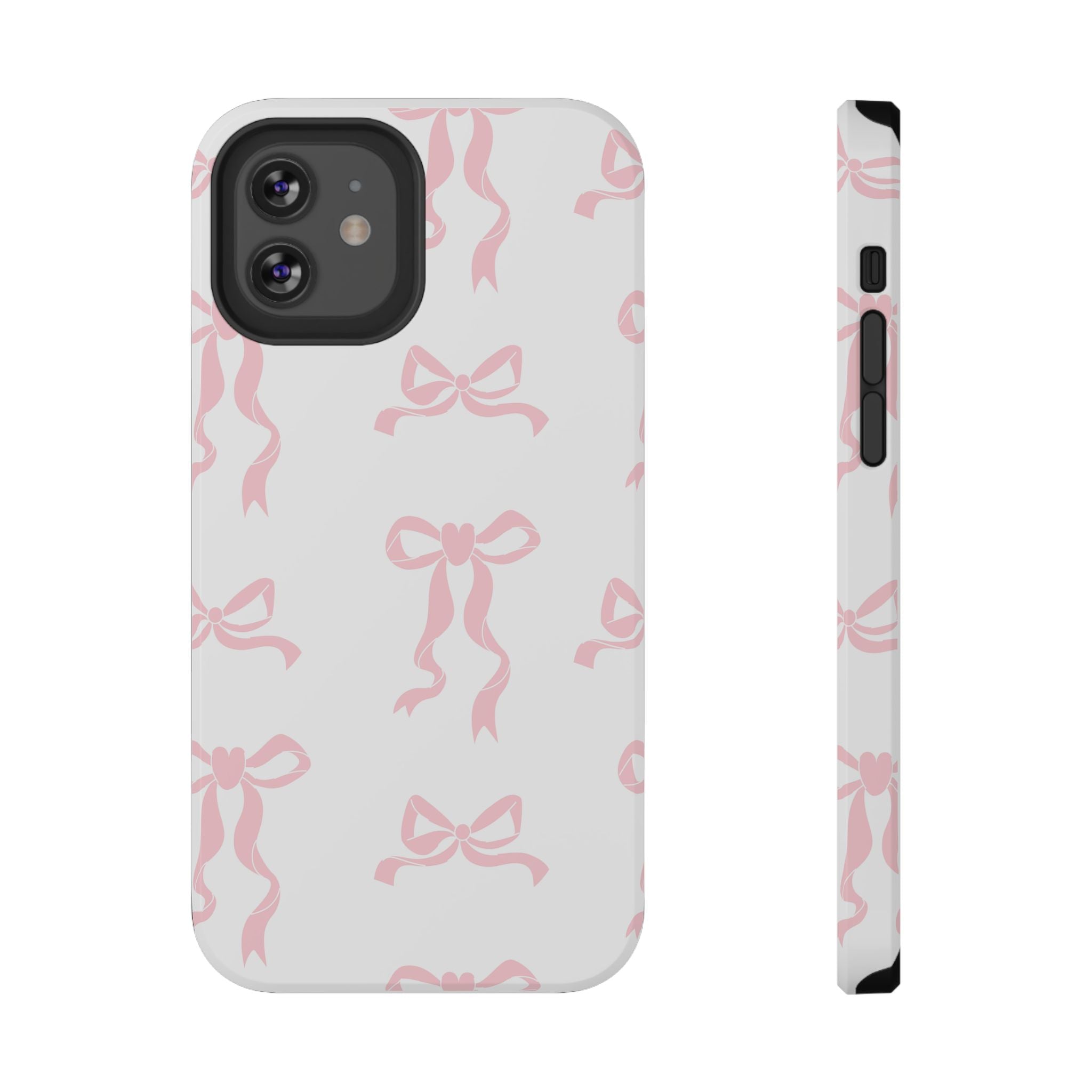 Customizable Cute Bow Pattern Phone Case