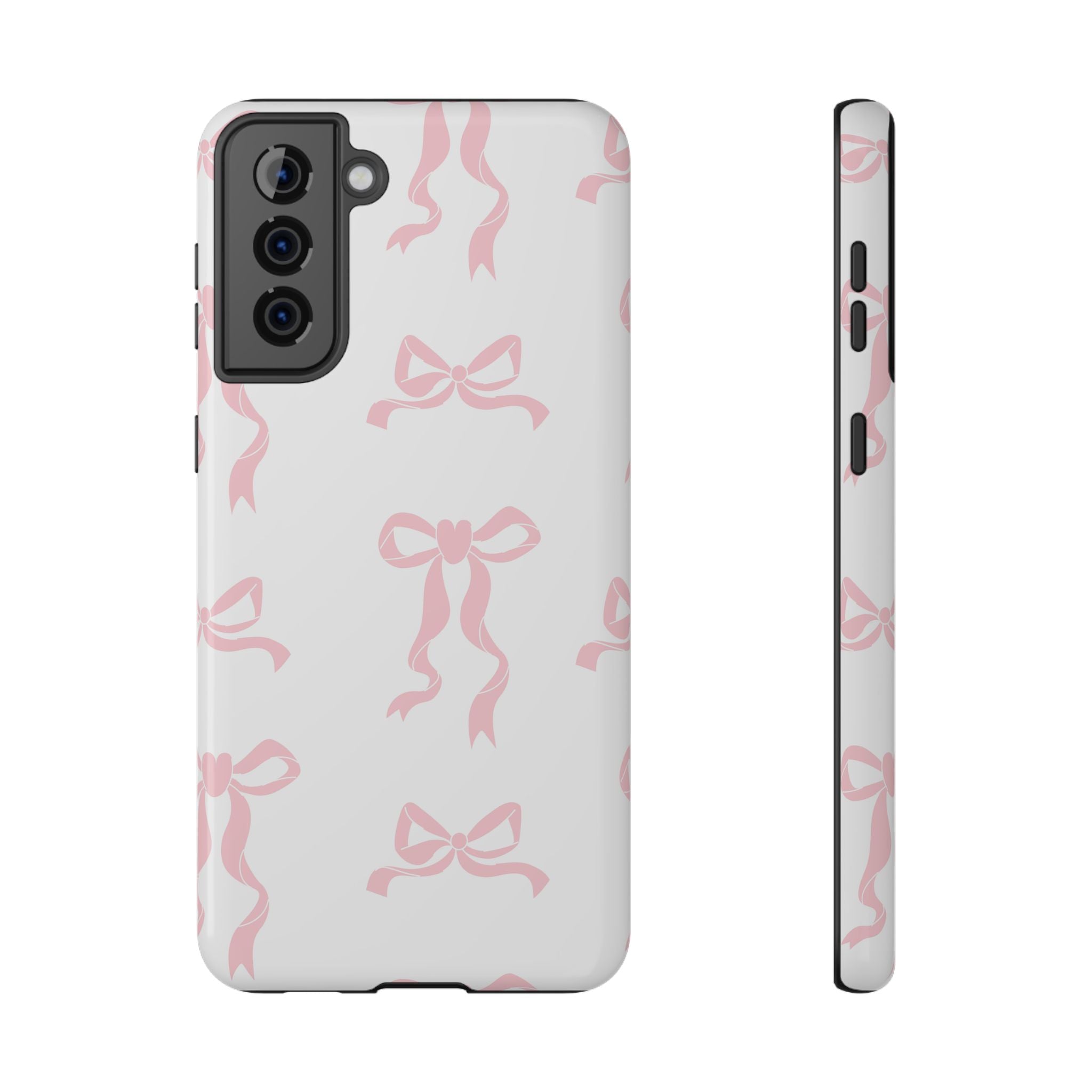Customizable Cute Bow Pattern Phone Case