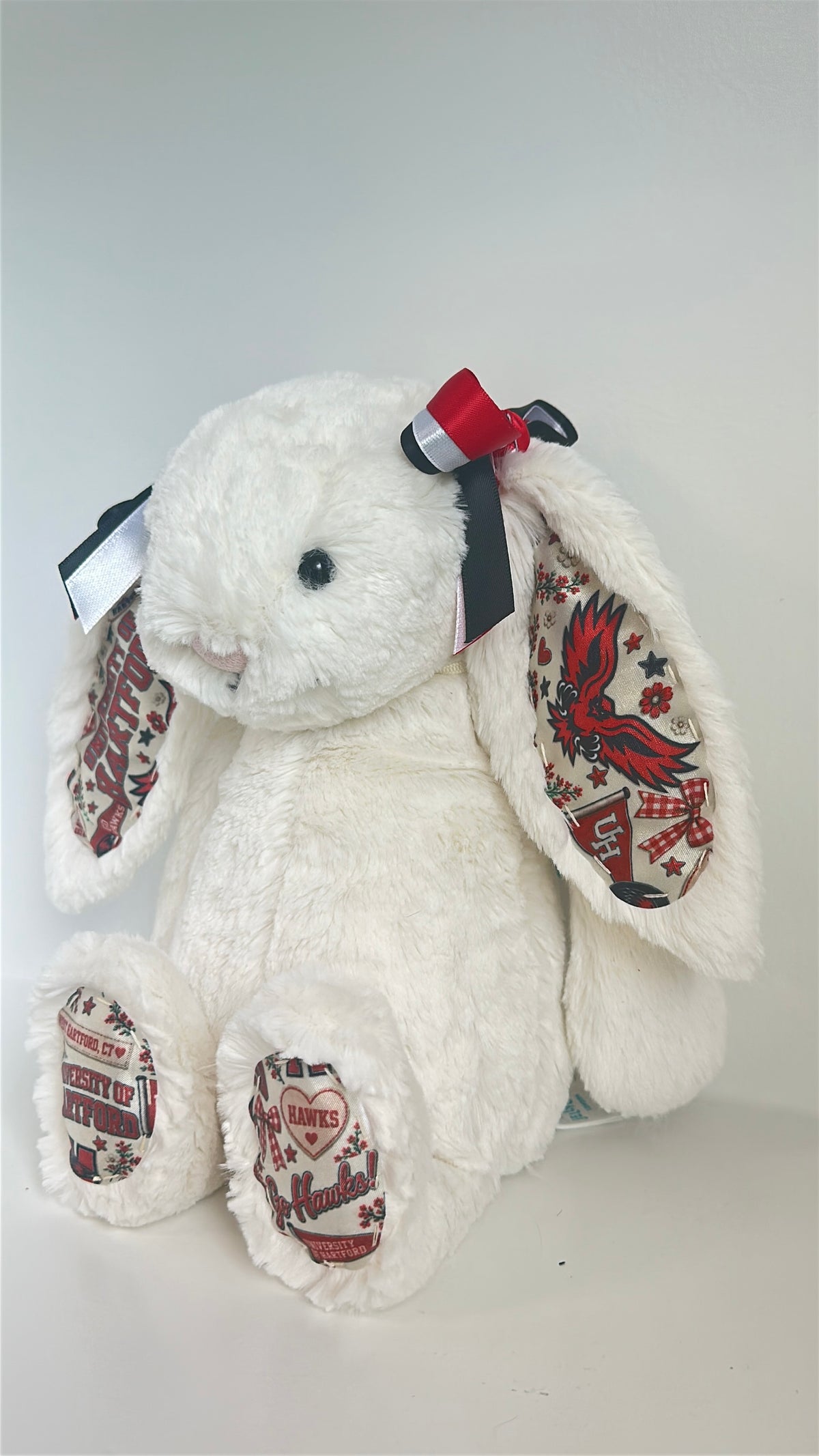 University of Hartford Fully Custom Jellycat Bunny