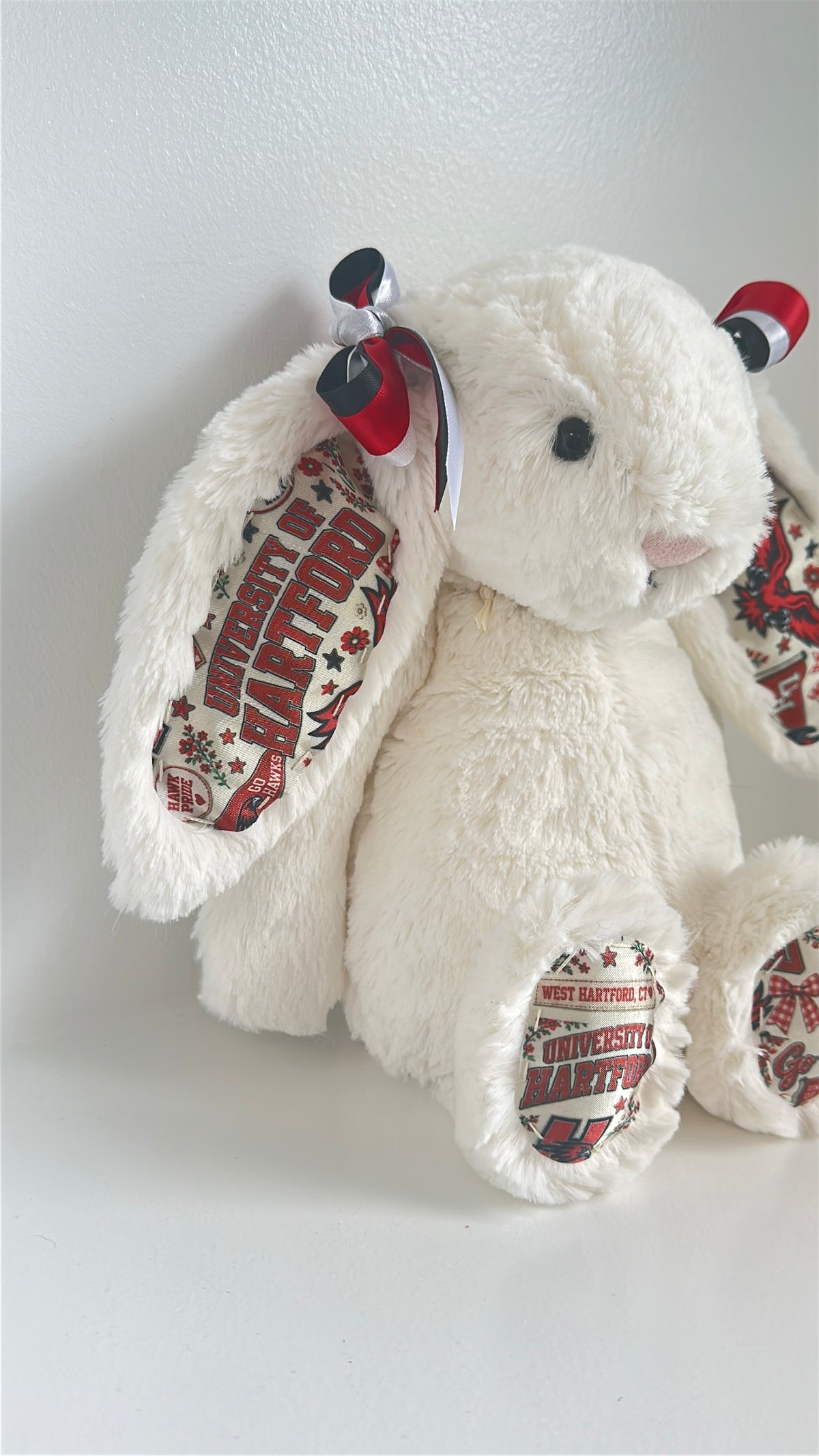 University of Hartford Fully Custom Jellycat Bunny