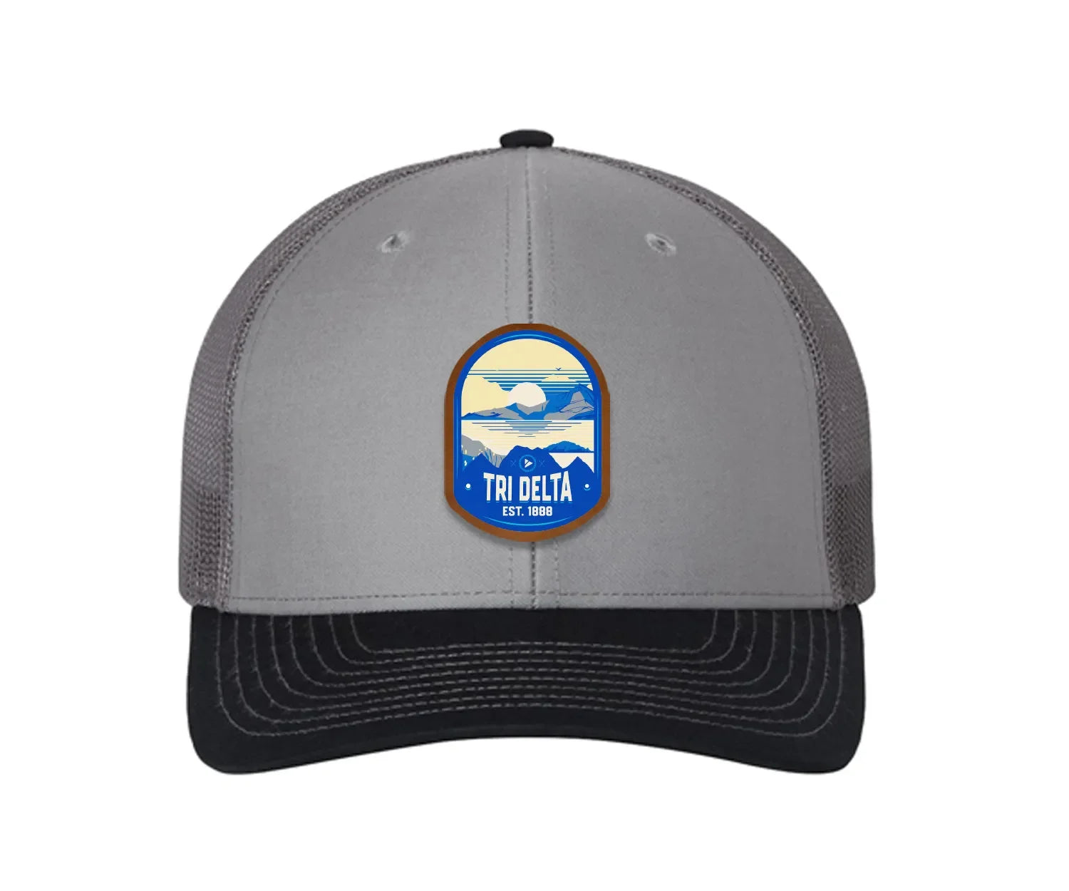 Tri Delta Richardson 112 UV Print Leatherette Patch Trucker Hat - Ventura