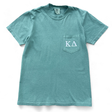 Kappa Delta Green Pocket Tee