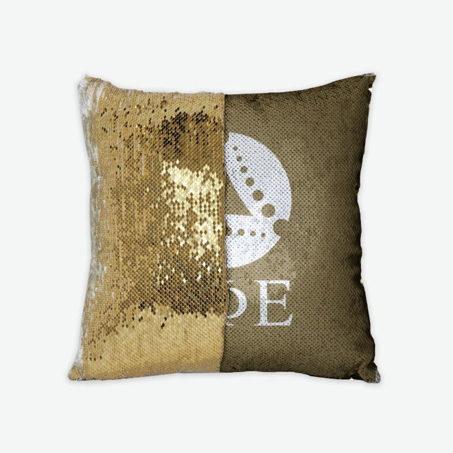Delta Phi Epsilon Sequin Pillow Cover