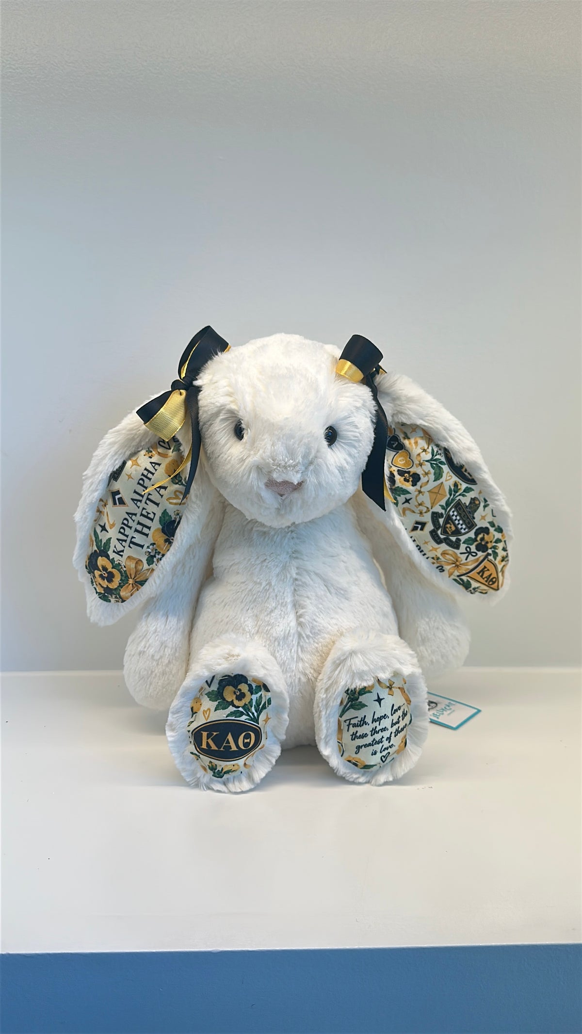 Kappa Alpha Theta Sorority Jellycat Bunny