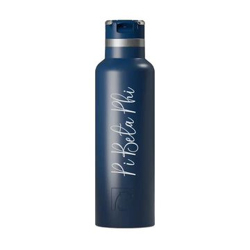 Pi Beta Phi RTIC 20 oz Ceramic Lined Water Bottle Tumbler - Script