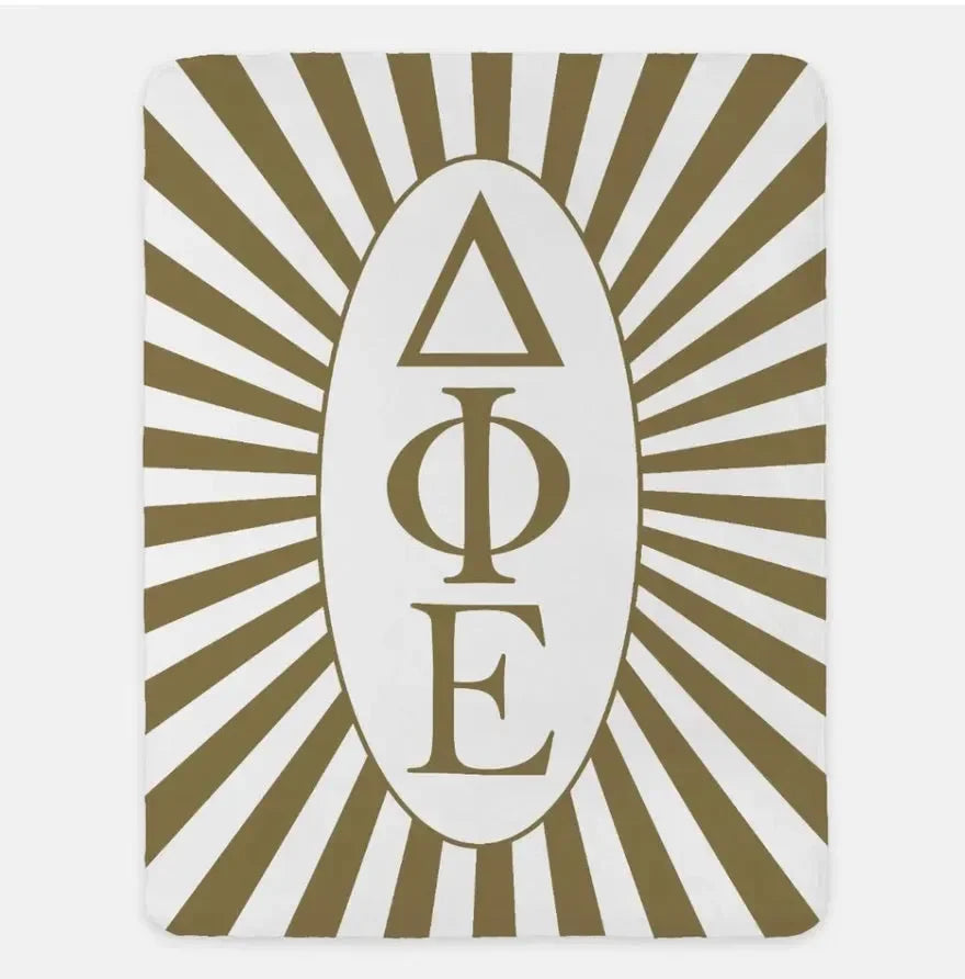 Delta Phi Epsilon XL 60x80 Blanket - Starburst