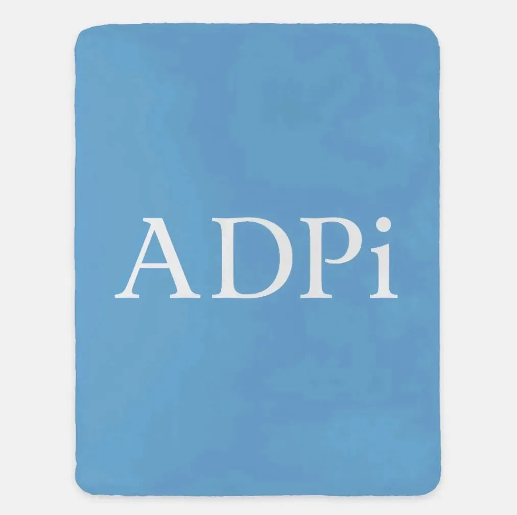 ADPi Sherpa XL 60x80 Sherpa Throw Blanket