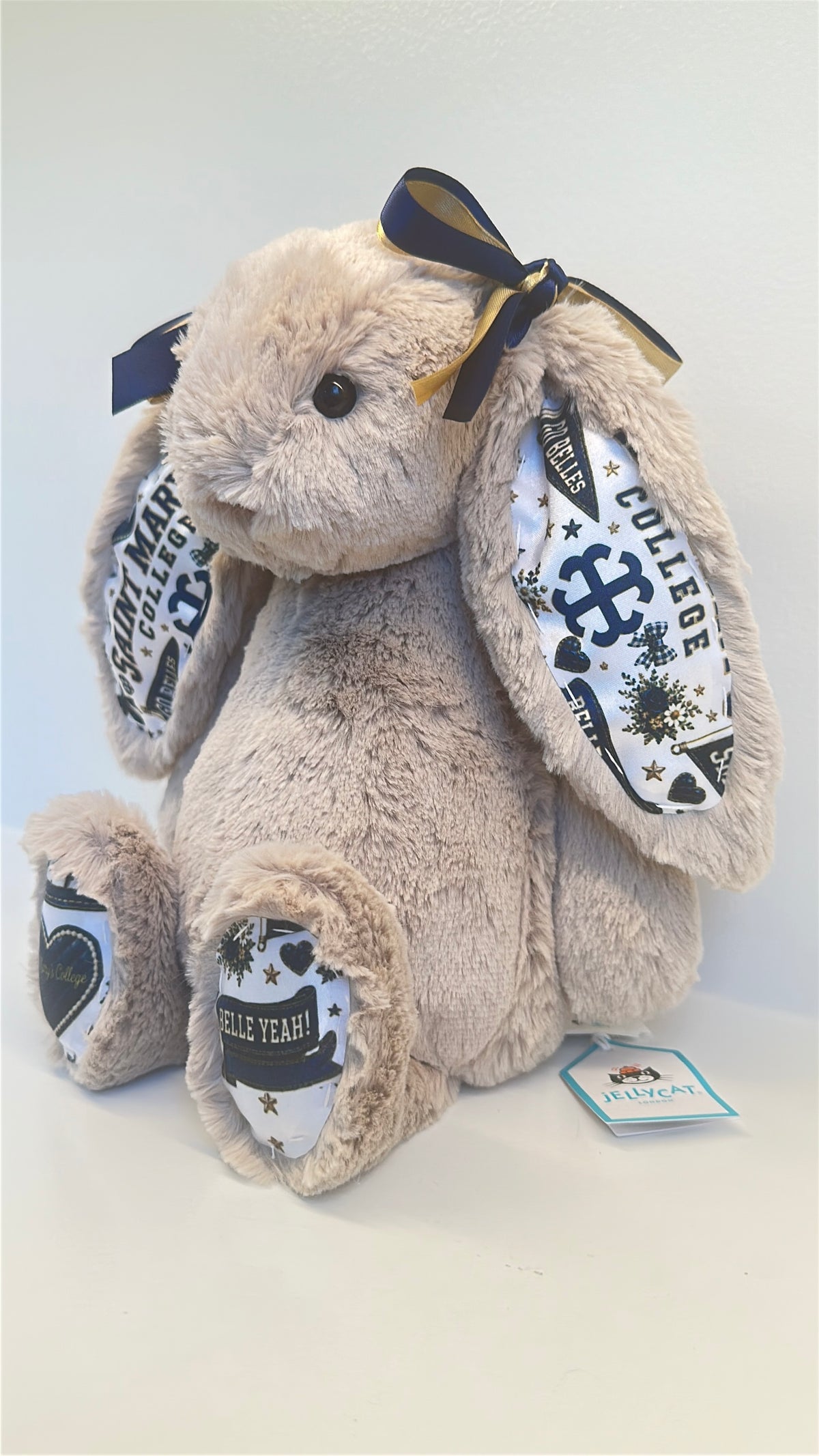 Saint Mary's College (Notre Dame, IN) Fully Custom Jellycat Bunny