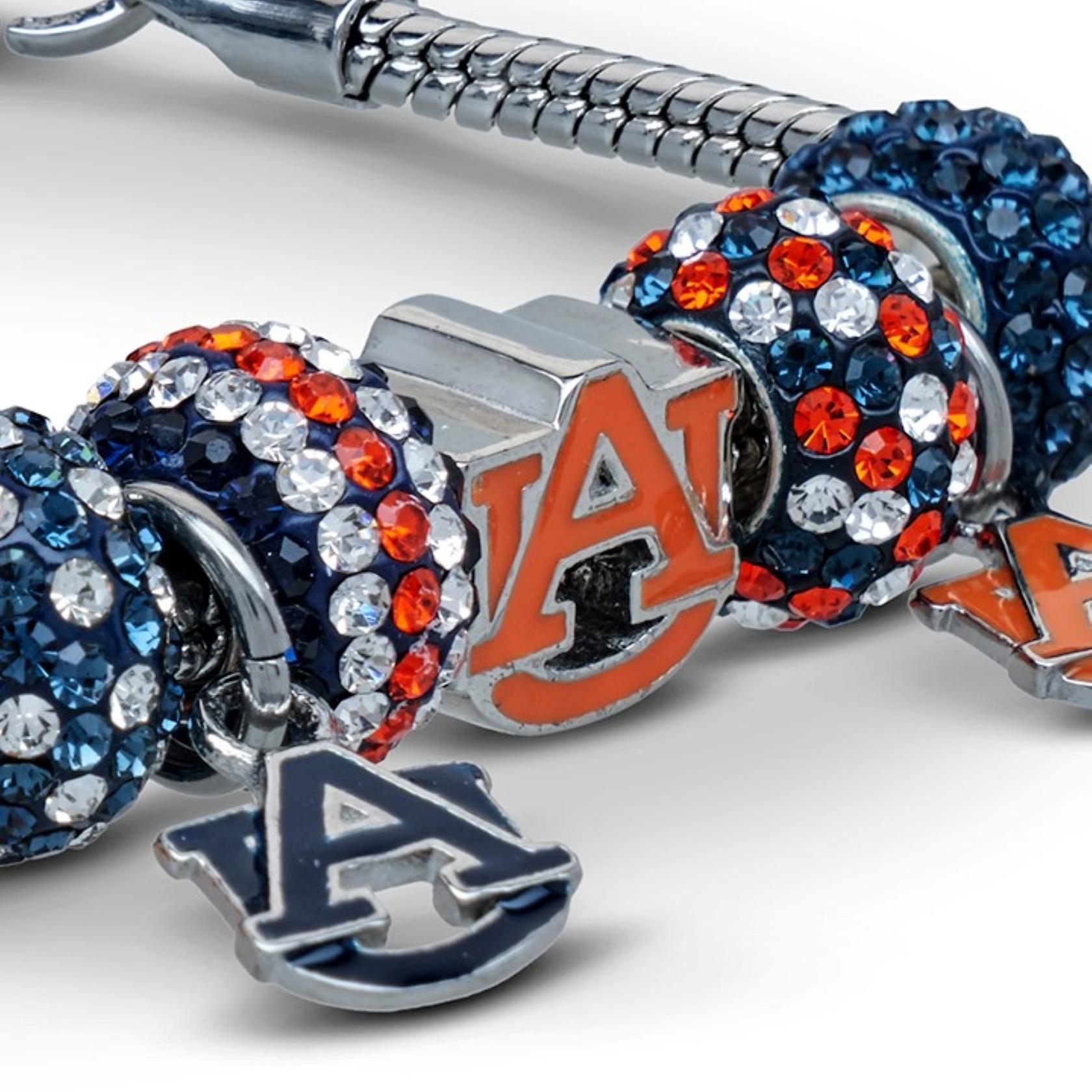 Auburn Bead Charm - Orange AU