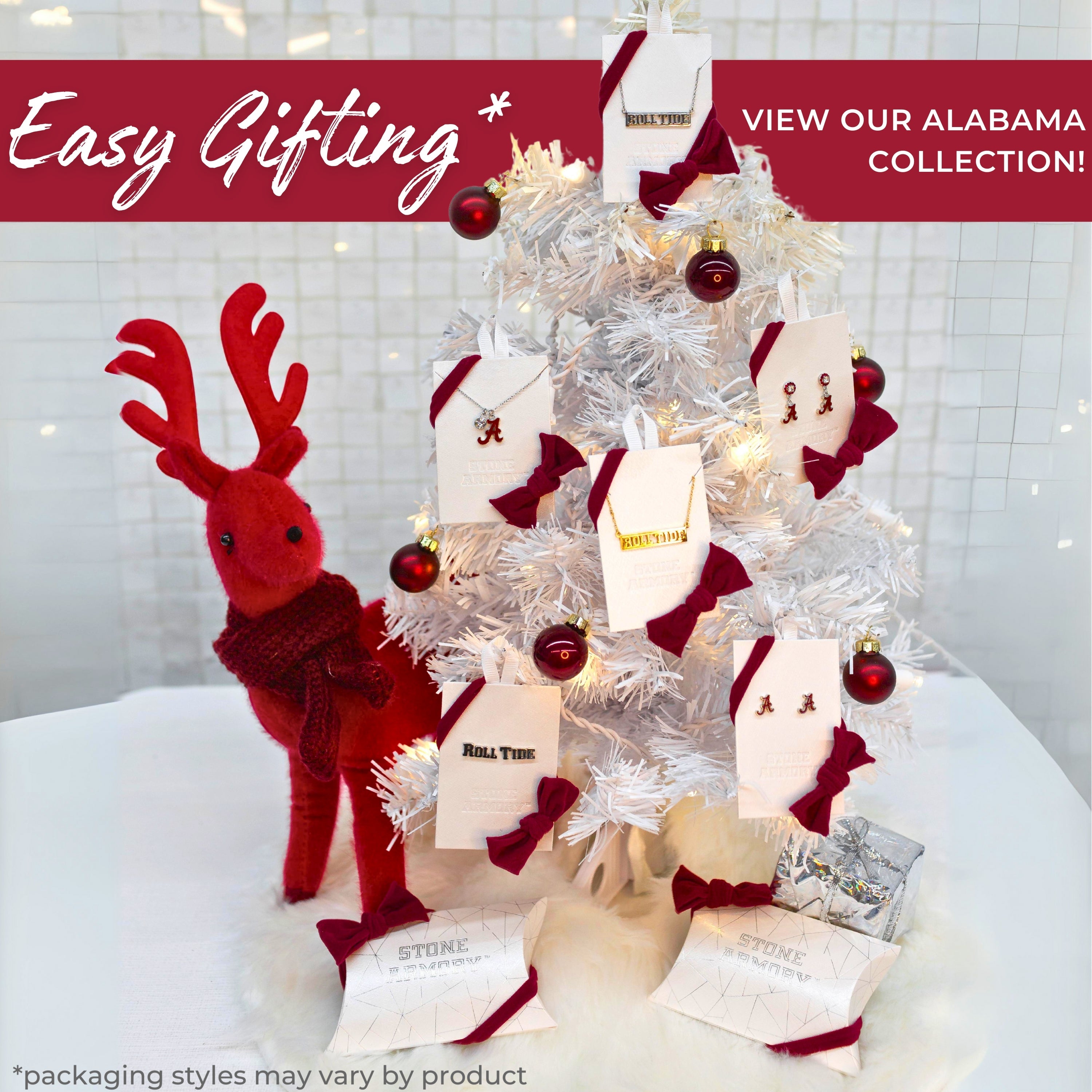 Alabama Huggie Hoops