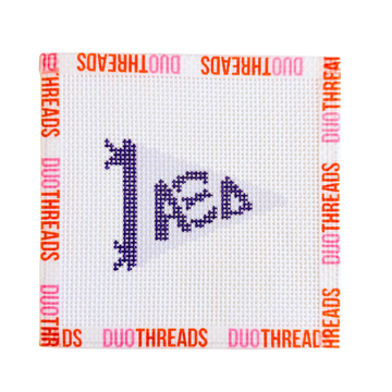 Alpha Xi Delta Sorority Pennant Needlepoint Canvas