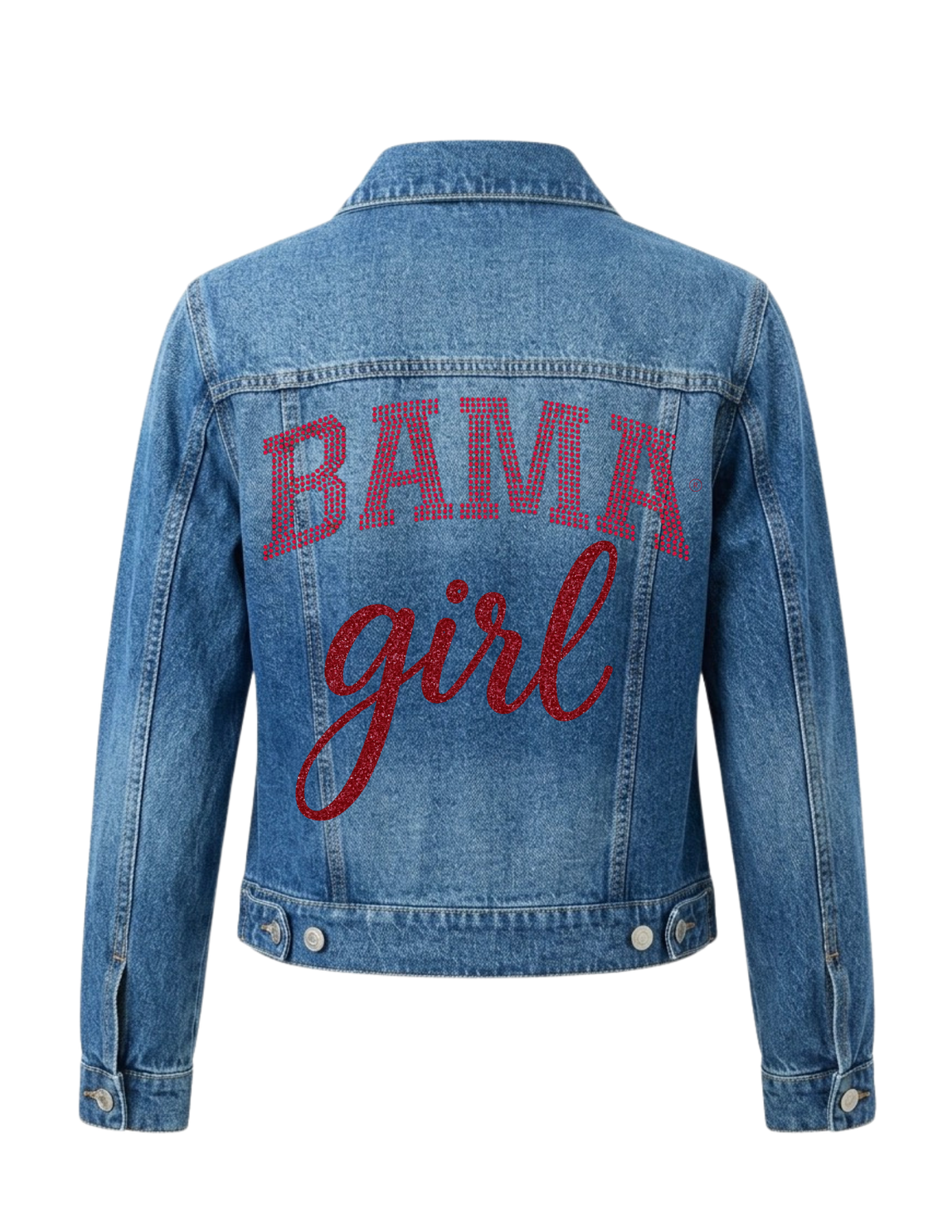 University of Alabama Bama Girl Blue Denim Jacket