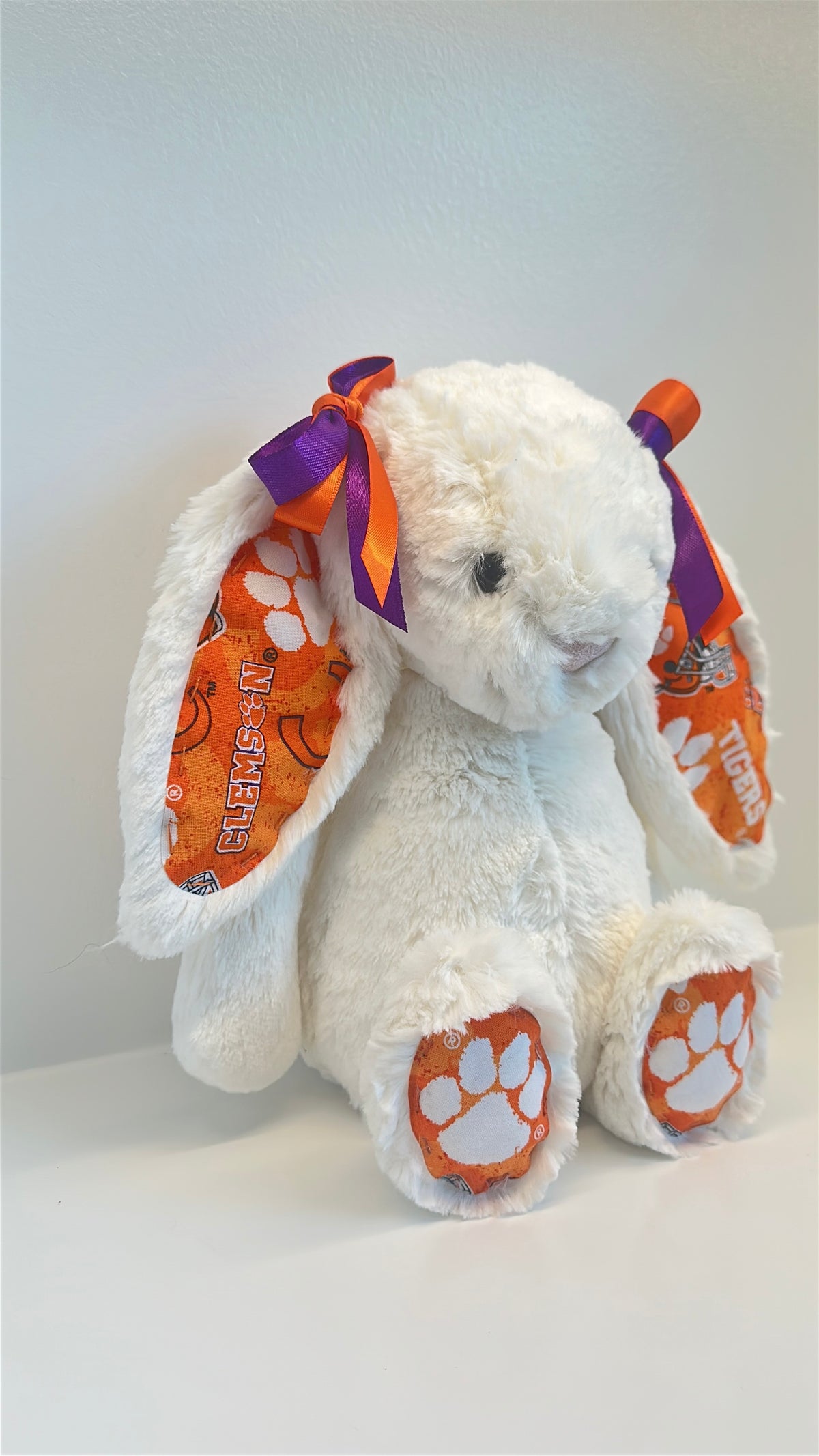 Clemson University Custom College Jellycat Bashful Bunny
