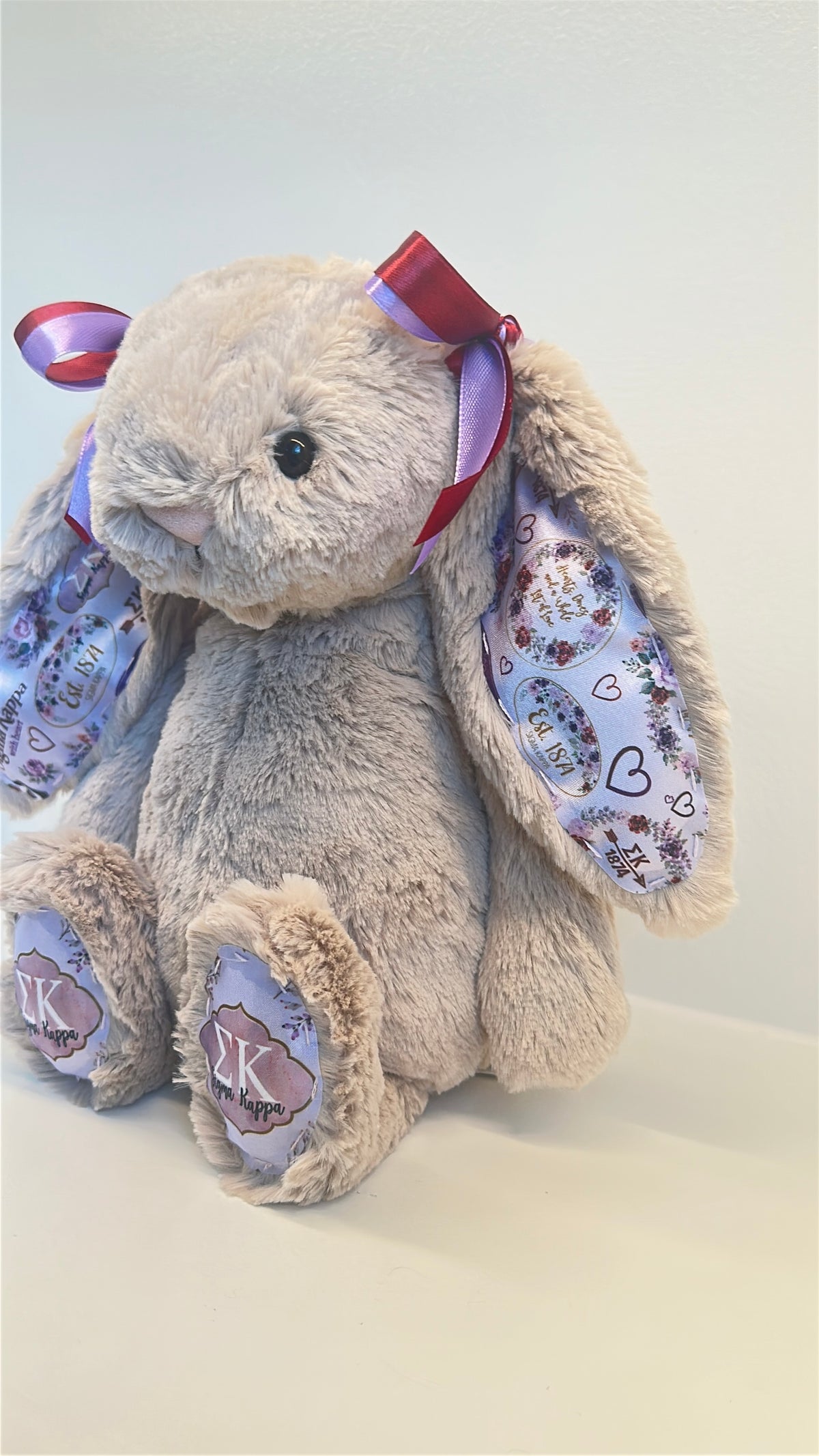 Sigma Kappa Fully Custom Jellycat Bunny