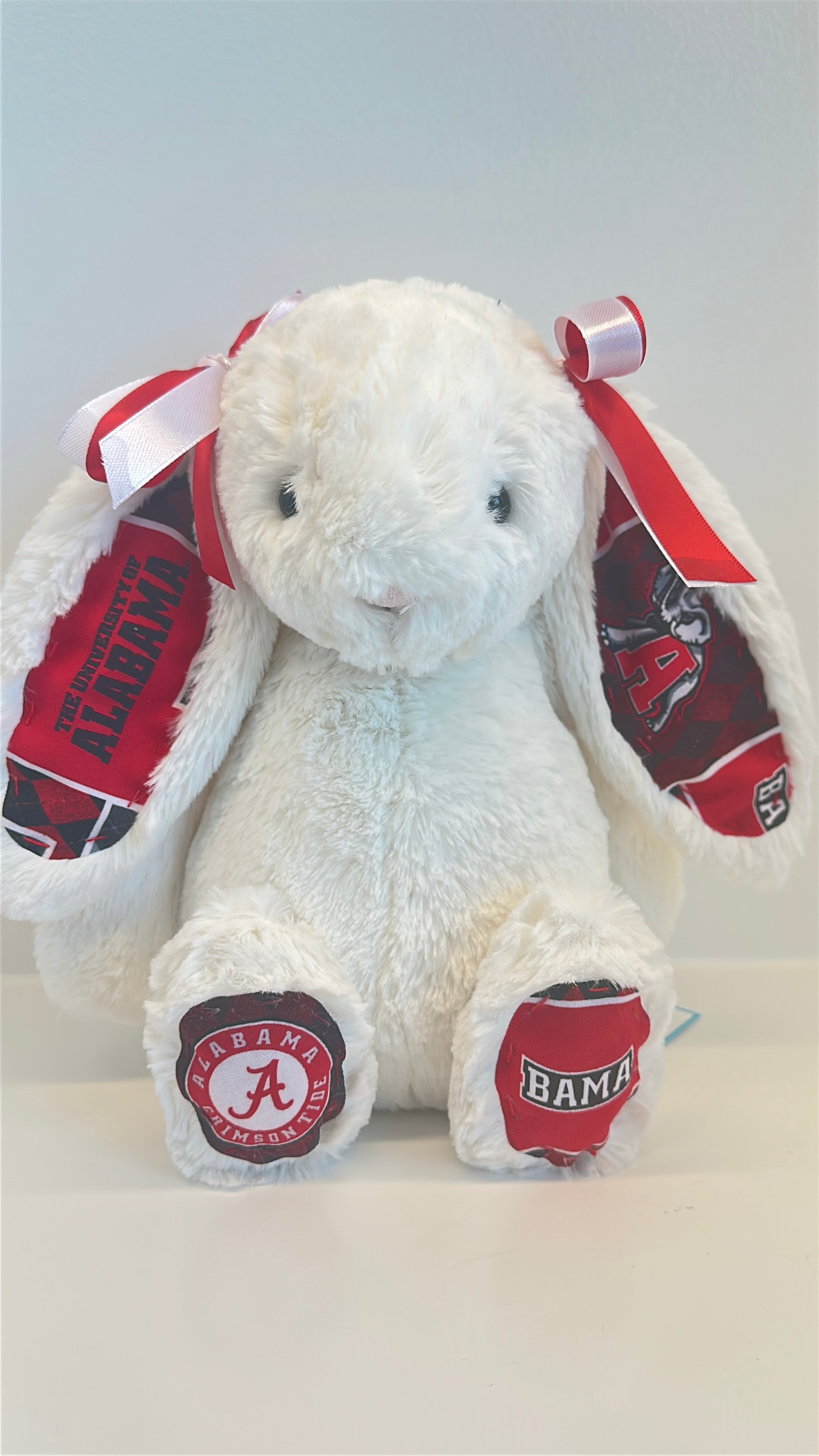University of Alabama Custom College Jellycat Bashful Bunny