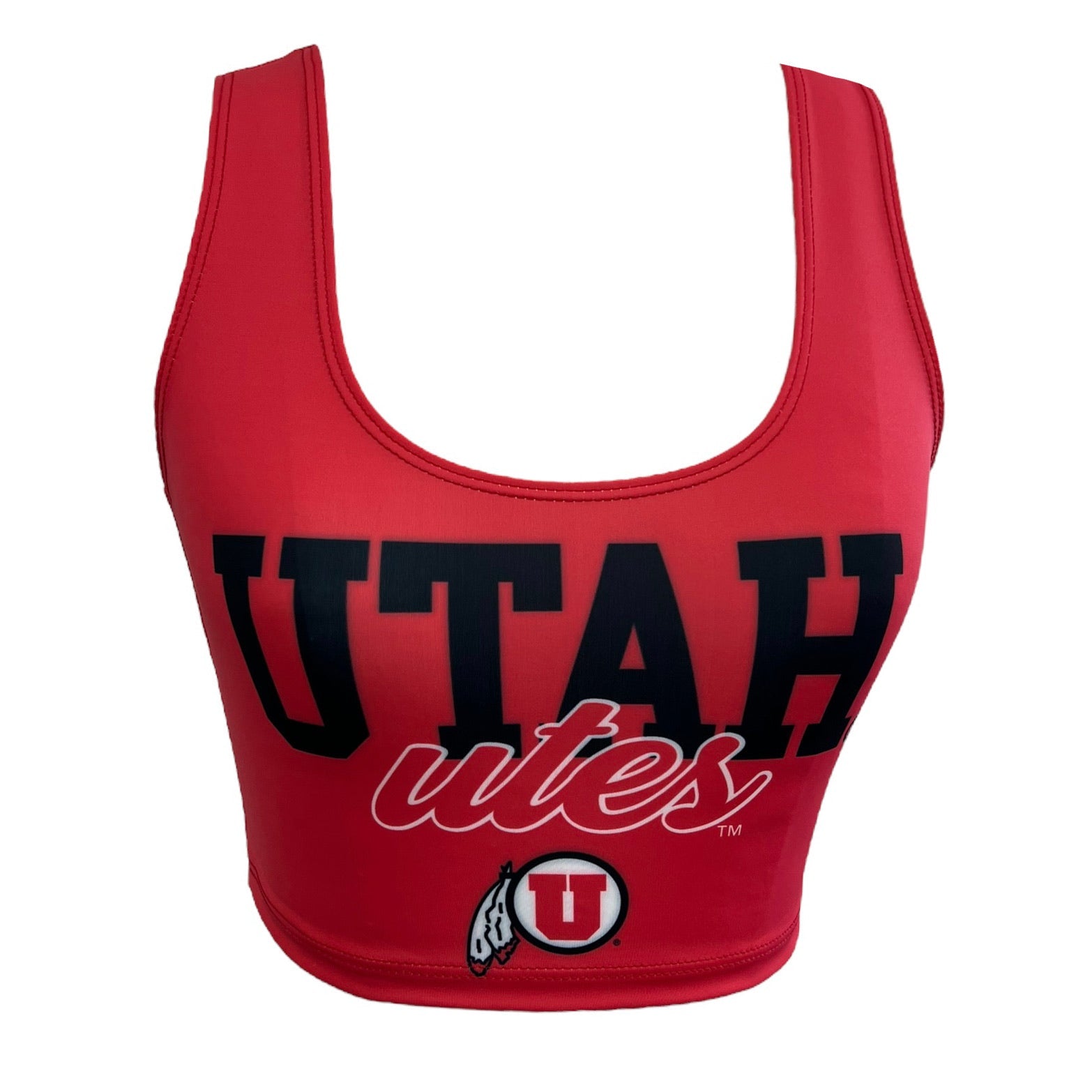 Utah Red Crop Tank Top