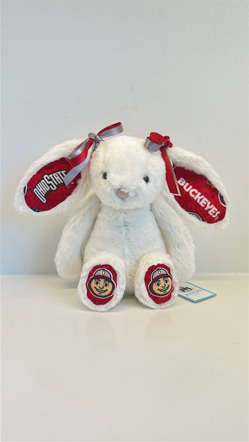 Ohio State University Custom College Jellycat Bashful Bunny