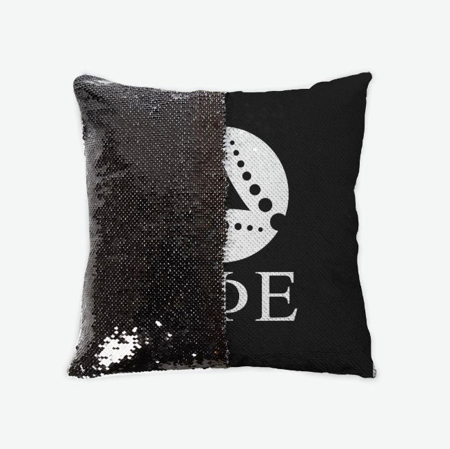 Delta Phi Epsilon Sequin Pillow Cover