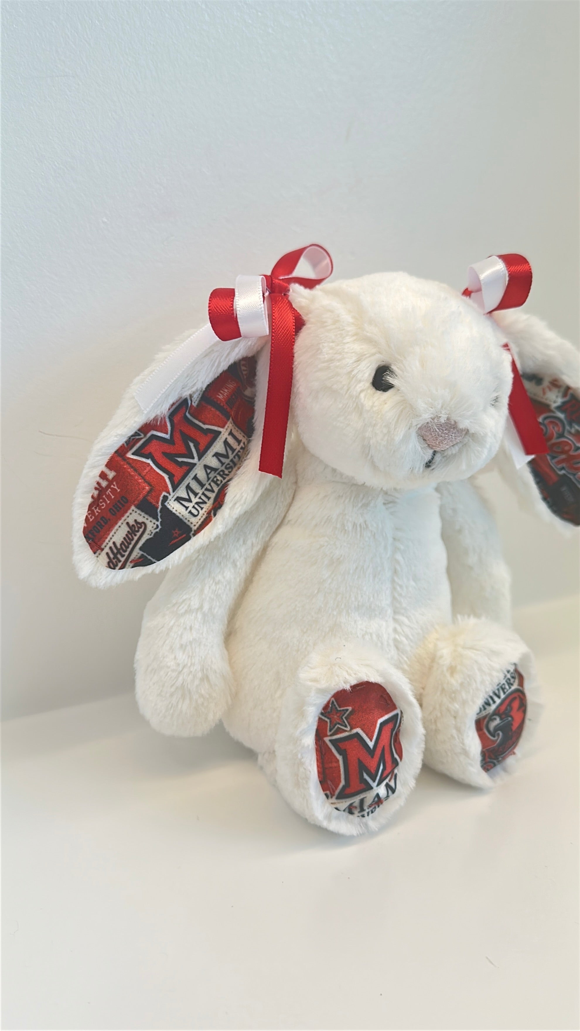 Miami University of Ohio Custom College Jellycat Bunny