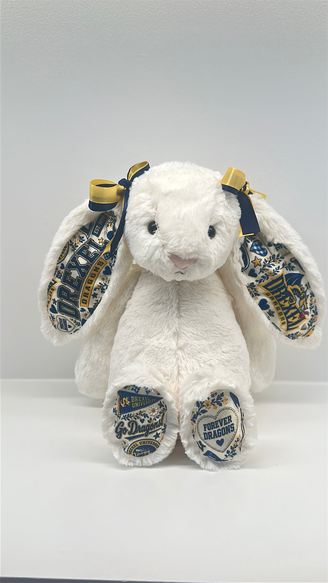 Drexel University Fully Custom Jellycat Bunny