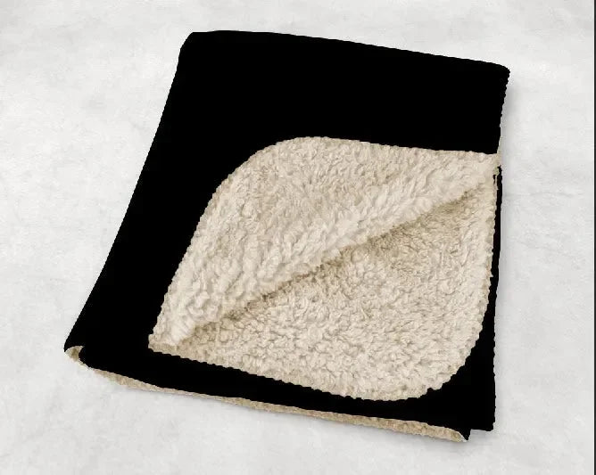 Phi Chi Theta XL 60x80 Sherpa Blanket - Black