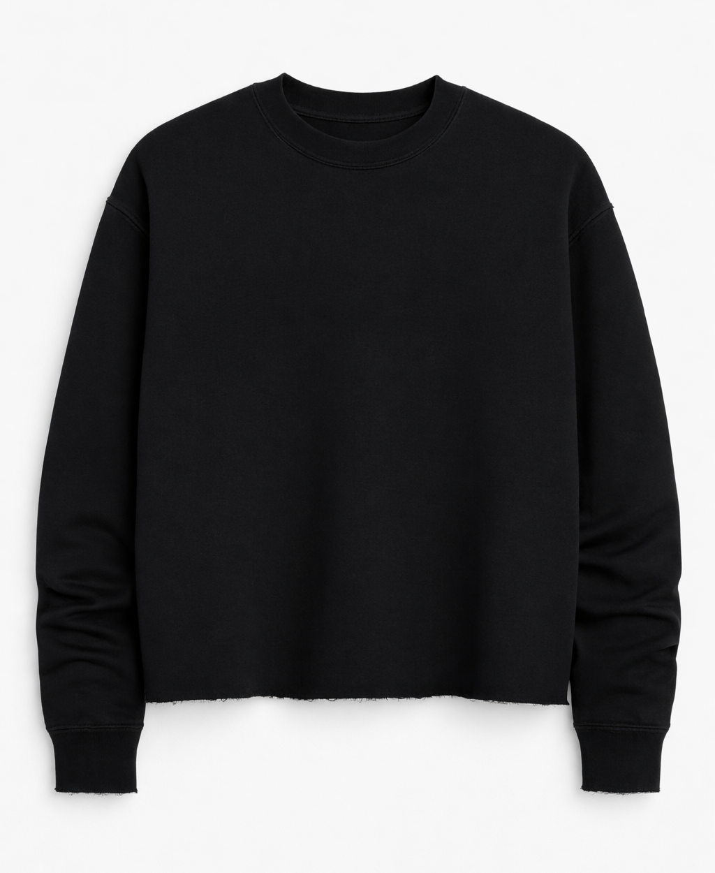University Indiana Curve Black Crewneck Sweatshirt