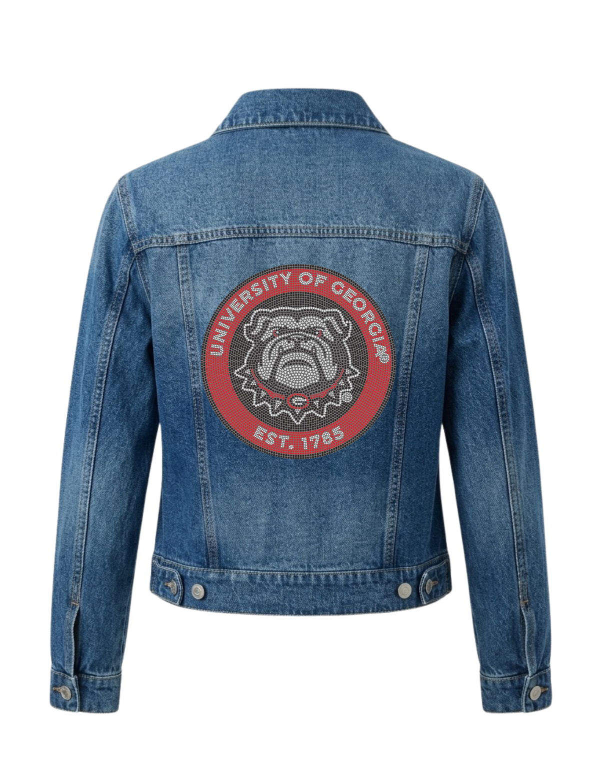 University of Georgia EST. 1785 Blue Denim Jacket