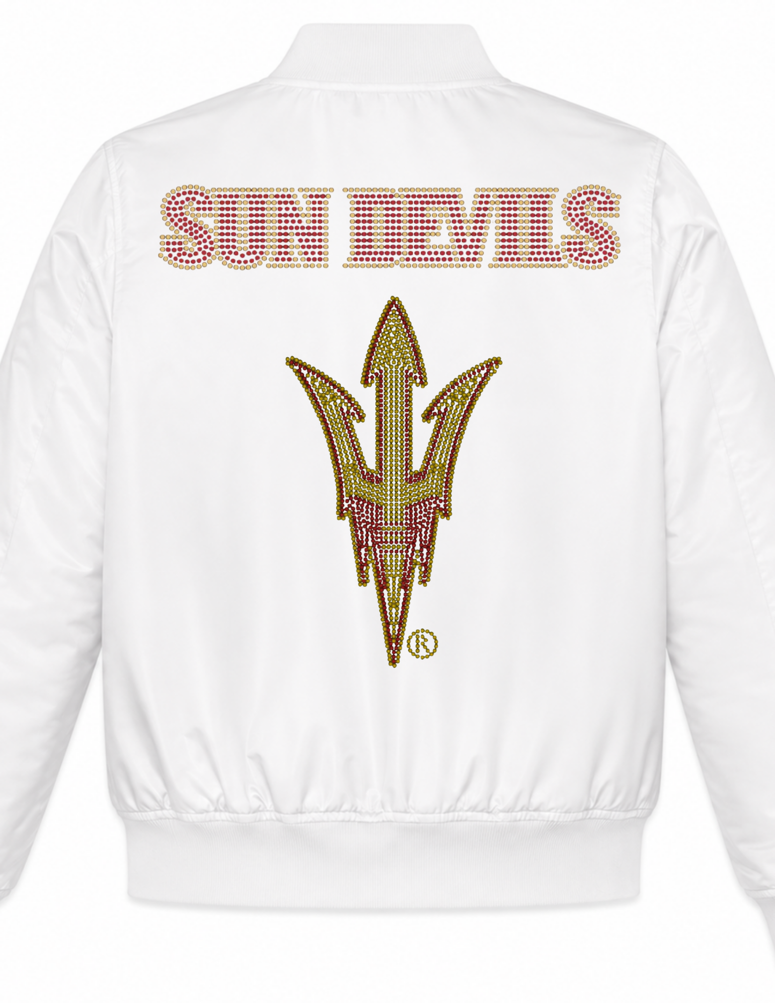 Arizona State Sun Devils Fork White Bomber
