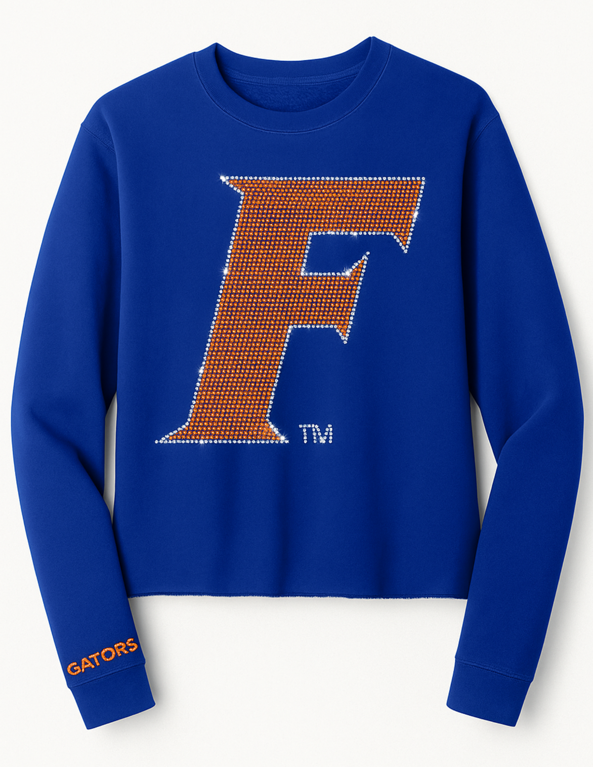 University of Florida F Logo Royal Blue Crewneck Sweatshirt