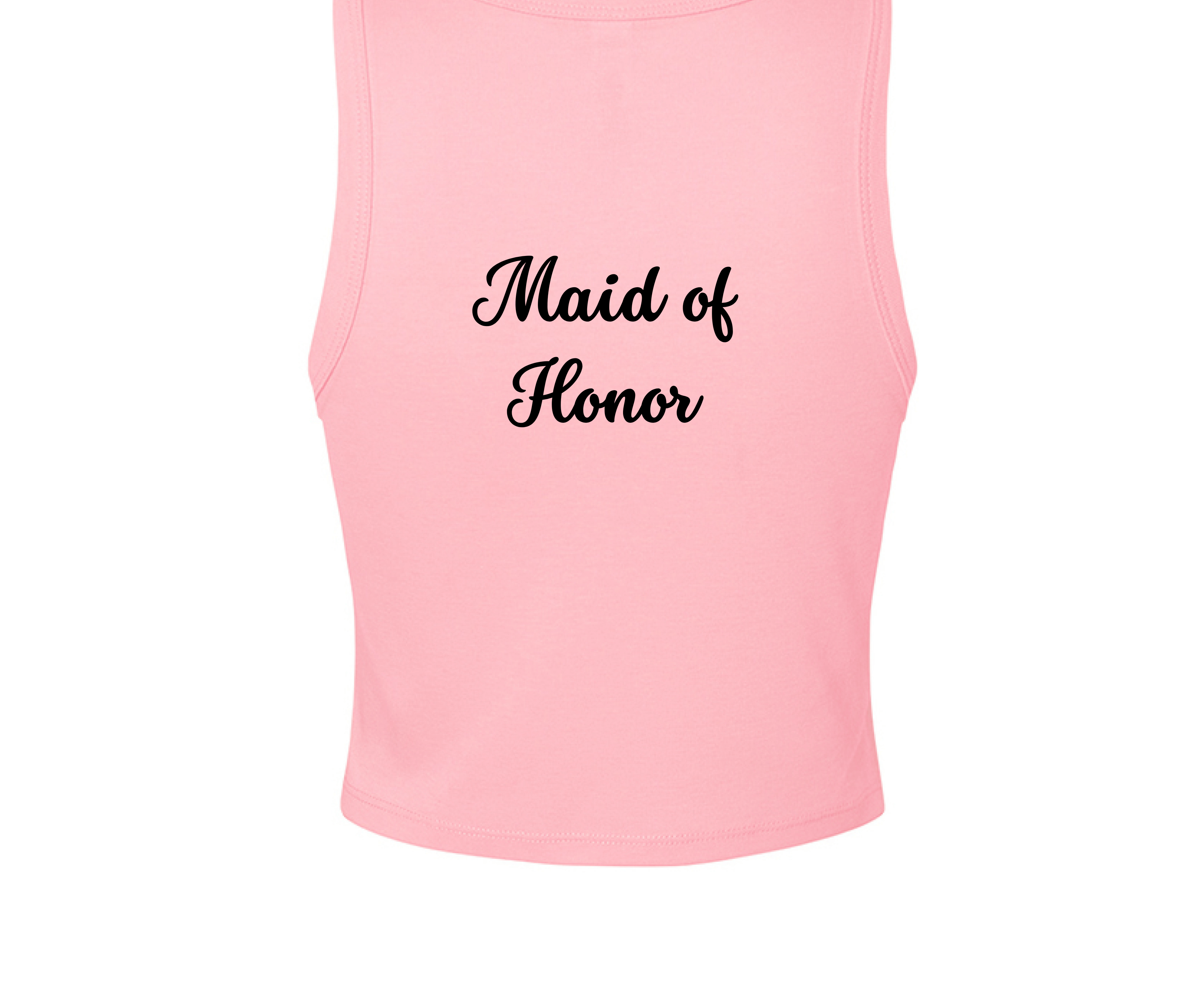Customizable: Bride's Babes Micro Ribbed Racerback Tank