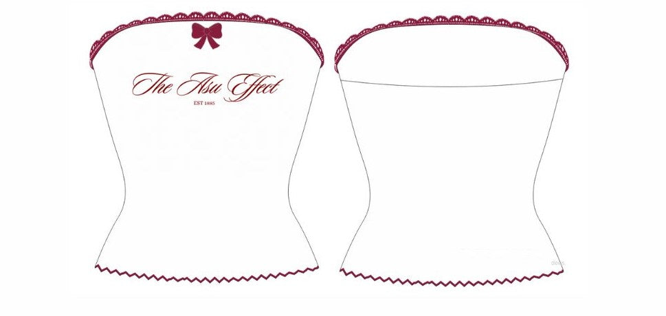 ASU Effect Laced Tube Top